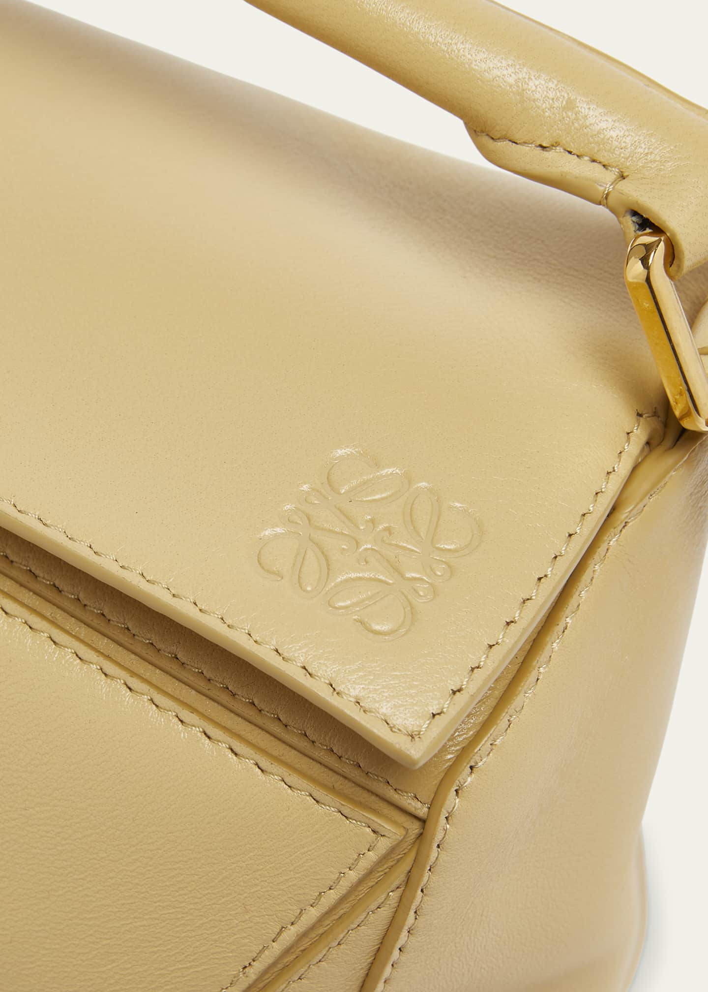 Loewe Puzzle Elevated Small Top-Handle Bag in Leather Image 6 of 6