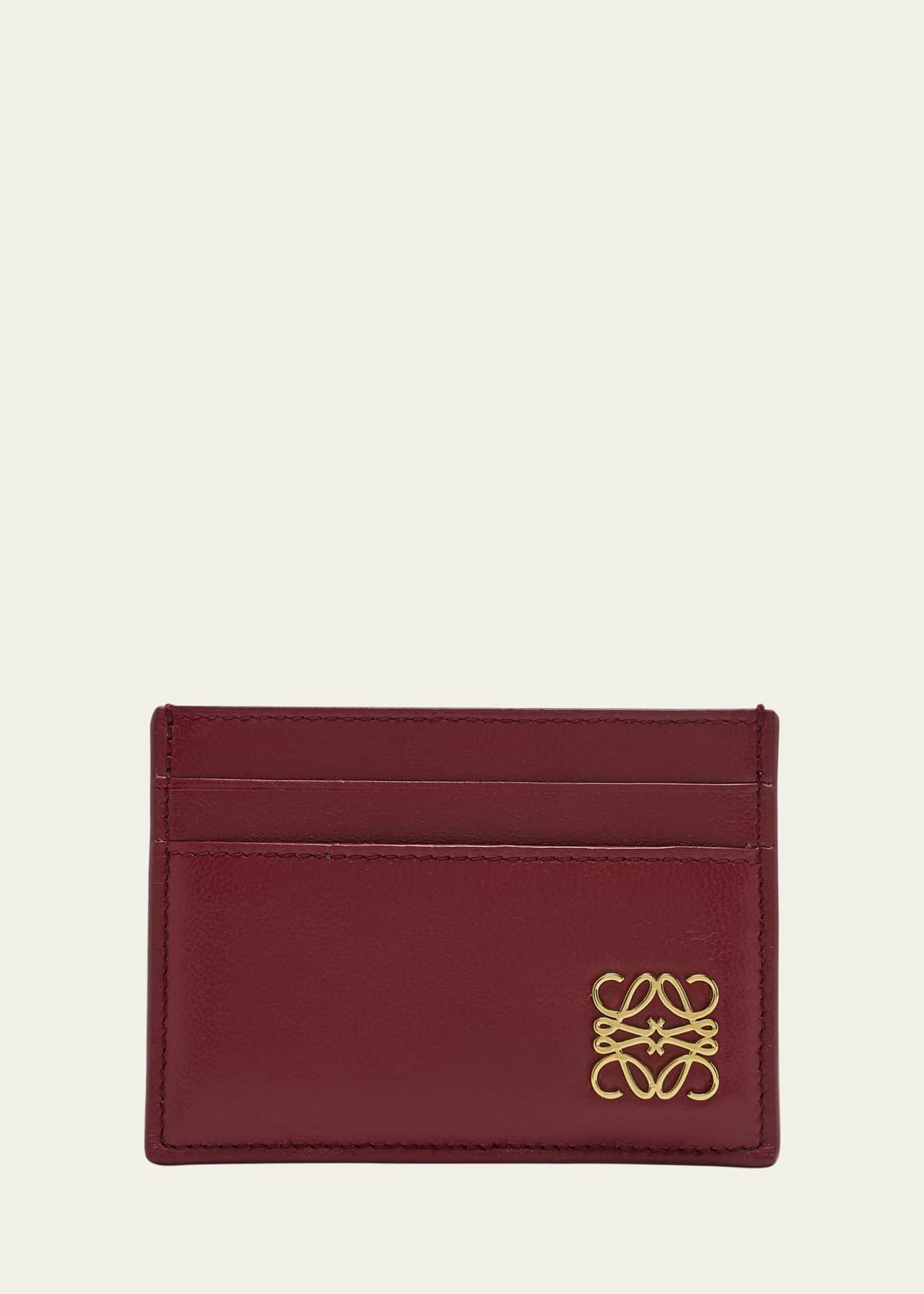 Loewe Anagrame Puffer Card Holder in Leather Image 1 of 3