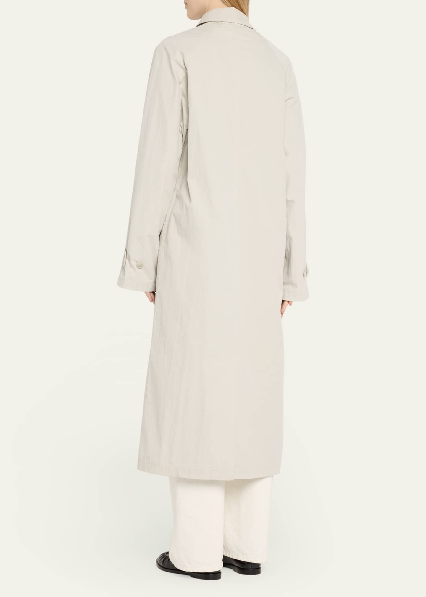 Still Here Long Trench Coat Image 3 of 5