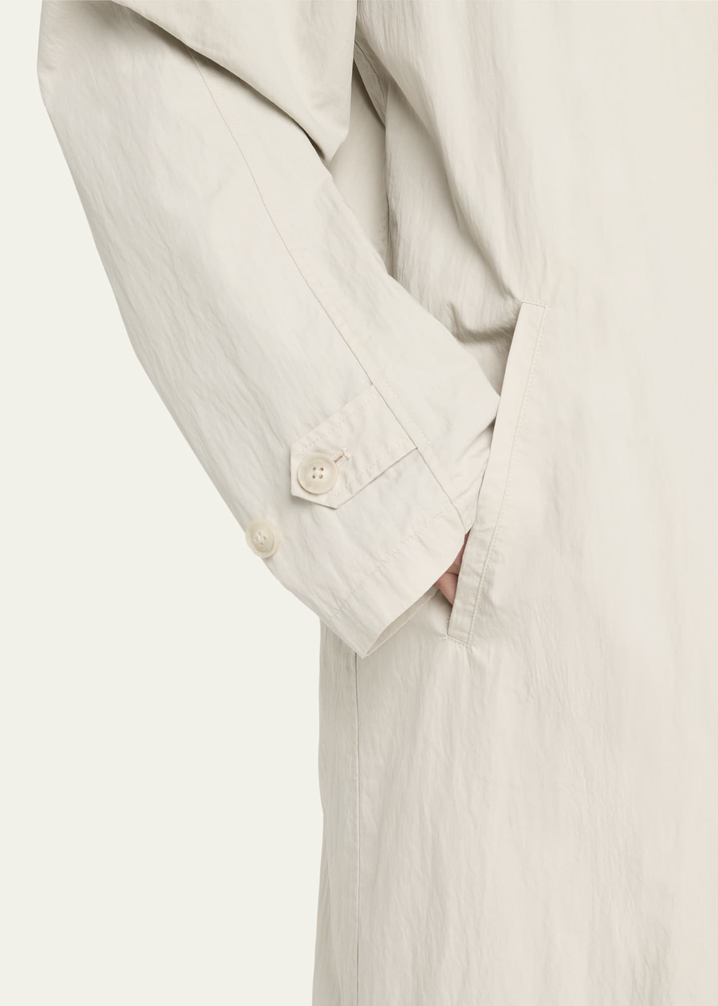 Still Here Long Trench Coat Image 5 of 5