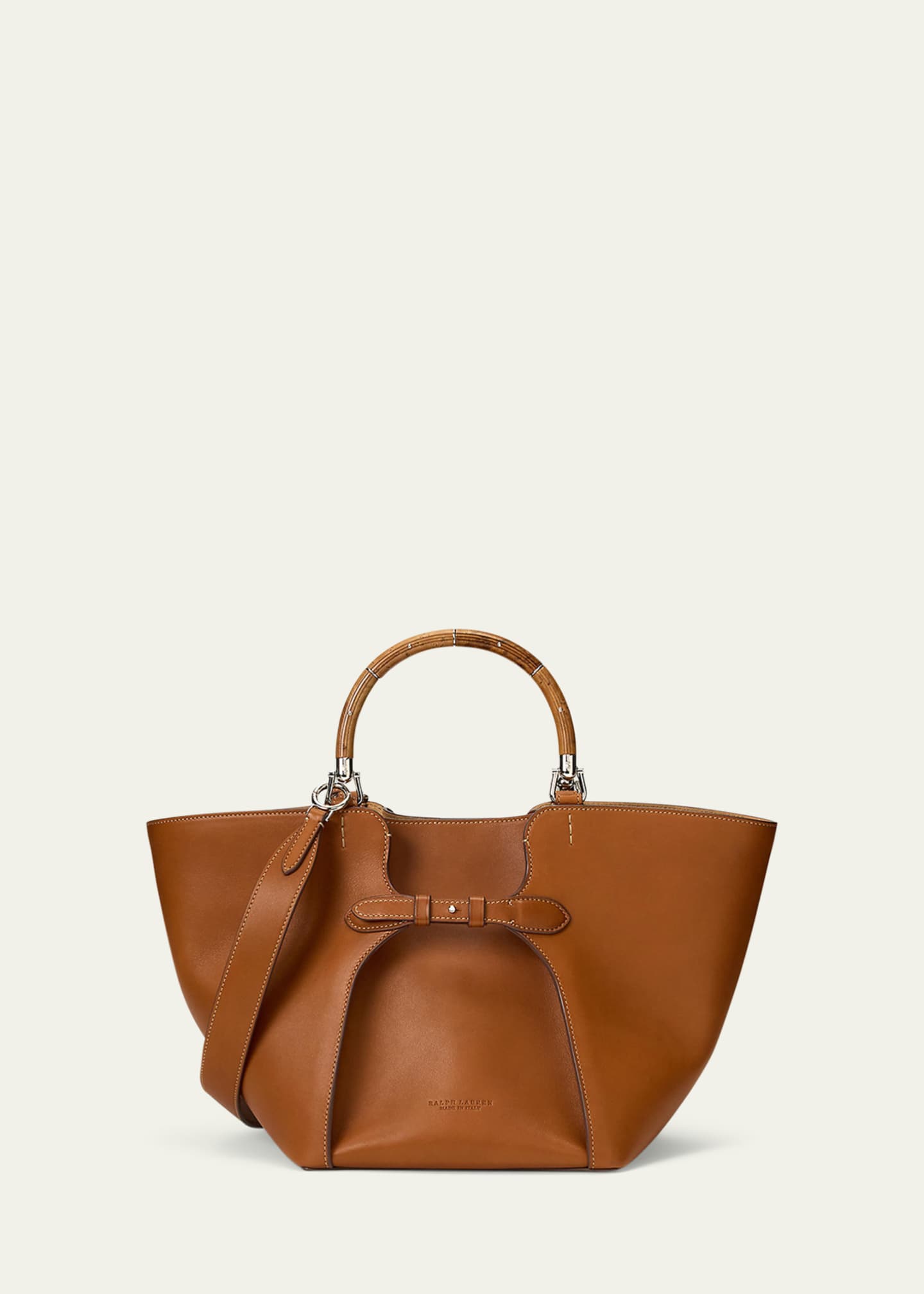 Ralph Lauren Collection The Ralph Calfskin Tote Bag Image 3 of 6
