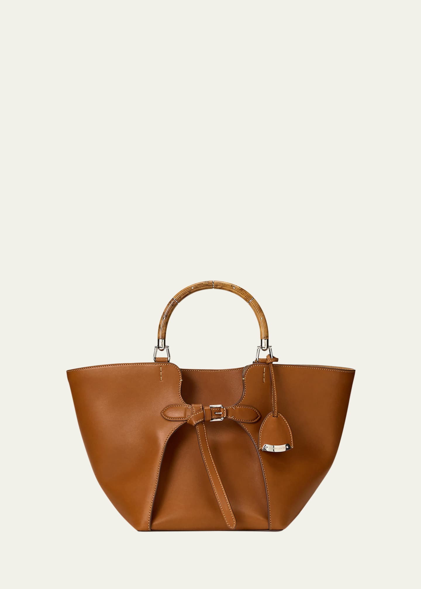 Ralph Lauren Collection The Ralph Calfskin Tote Bag Image 1 of 6