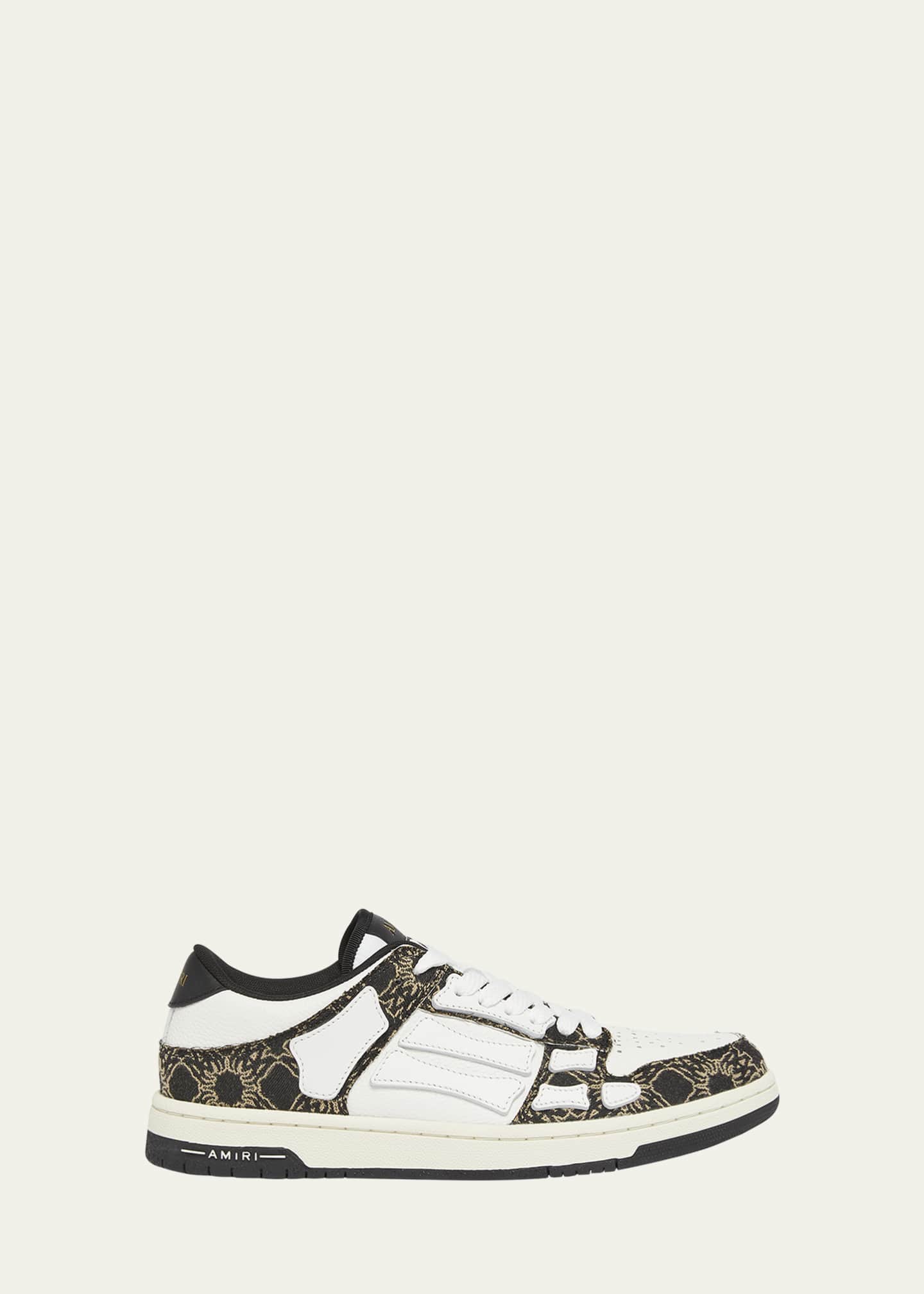 Amiri Men's Skel Low Leather and MA Quad Sneakers Image 1 of 5
