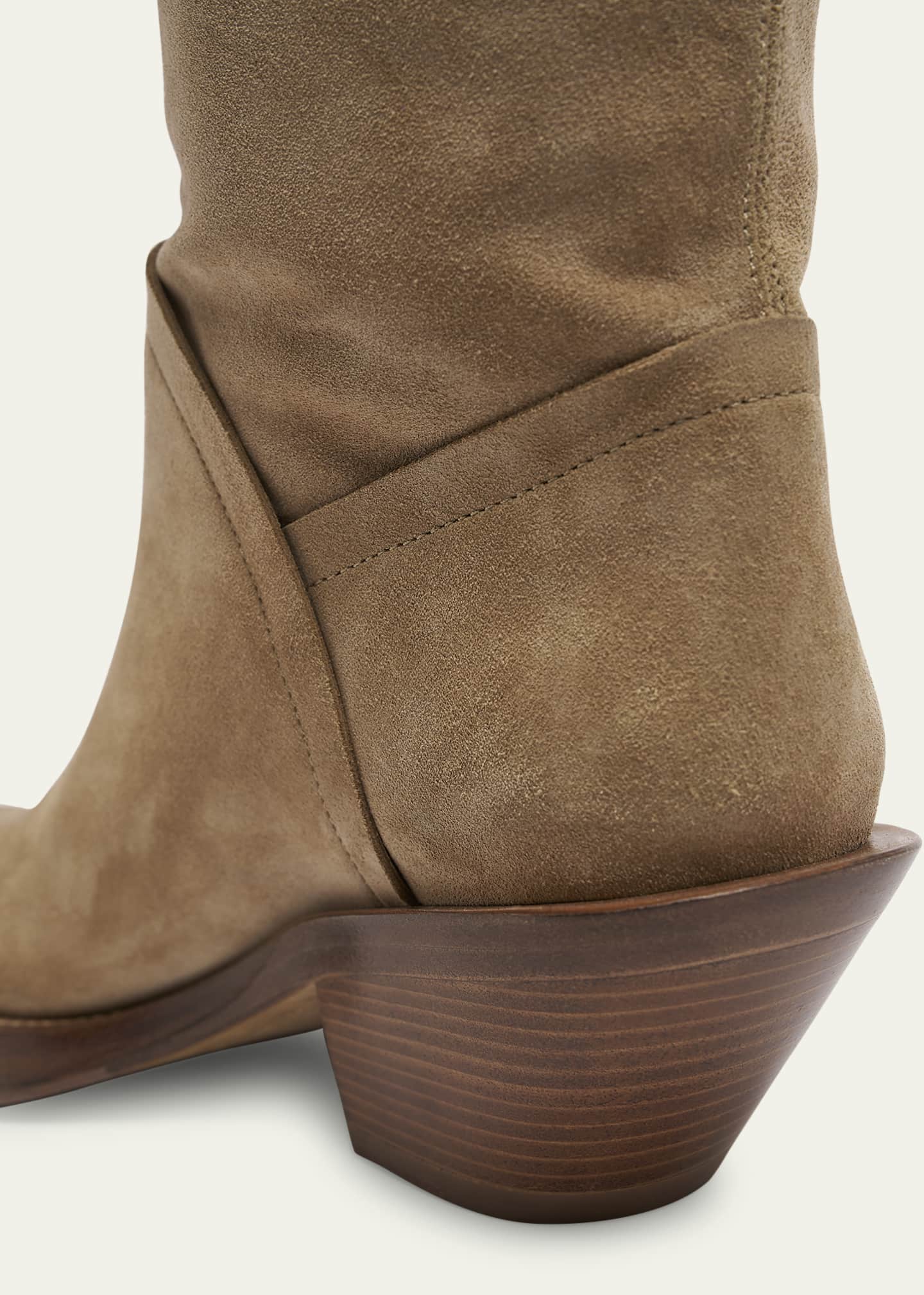 Gabriela Hearst Camero Suede Knee Boots Image 5 of 6