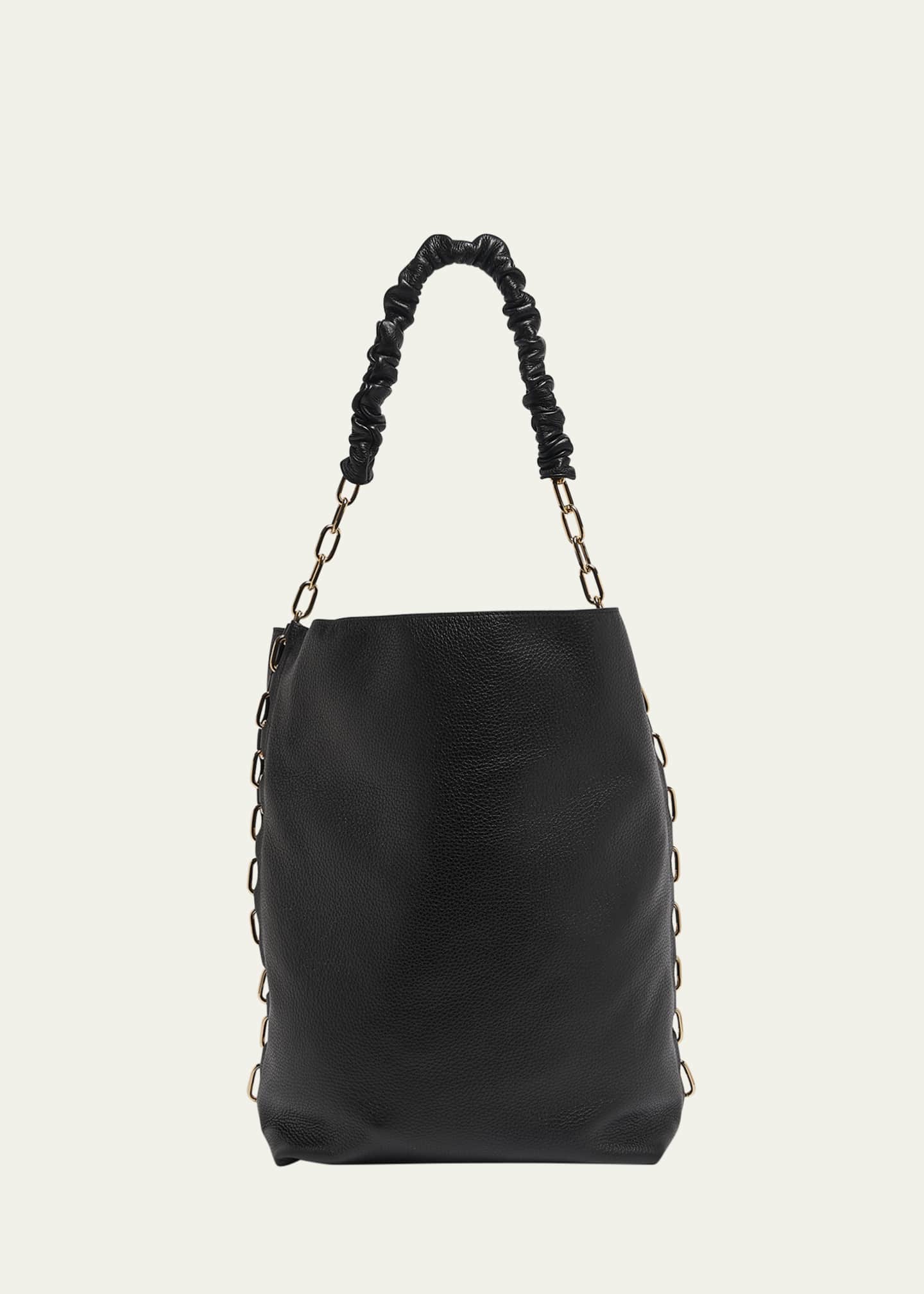 Gabriela Hearst Chain Leather Tote Bag Image 1 of 6
