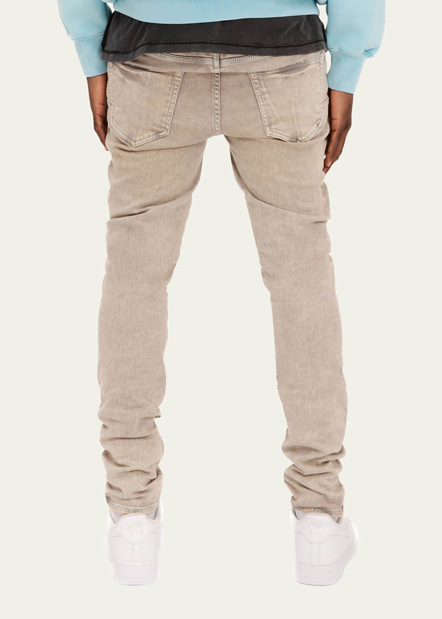PURPLE Men's Nitric Dirty Skinny Jeans Image 2 of 3