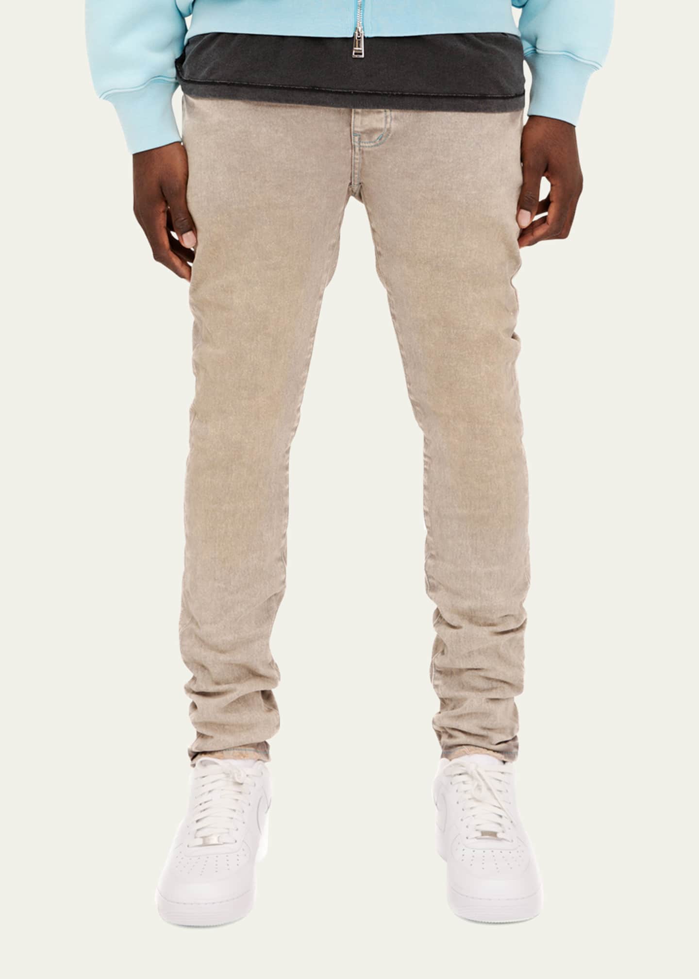 PURPLE Men's Nitric Dirty Skinny Jeans Image 3 of 3