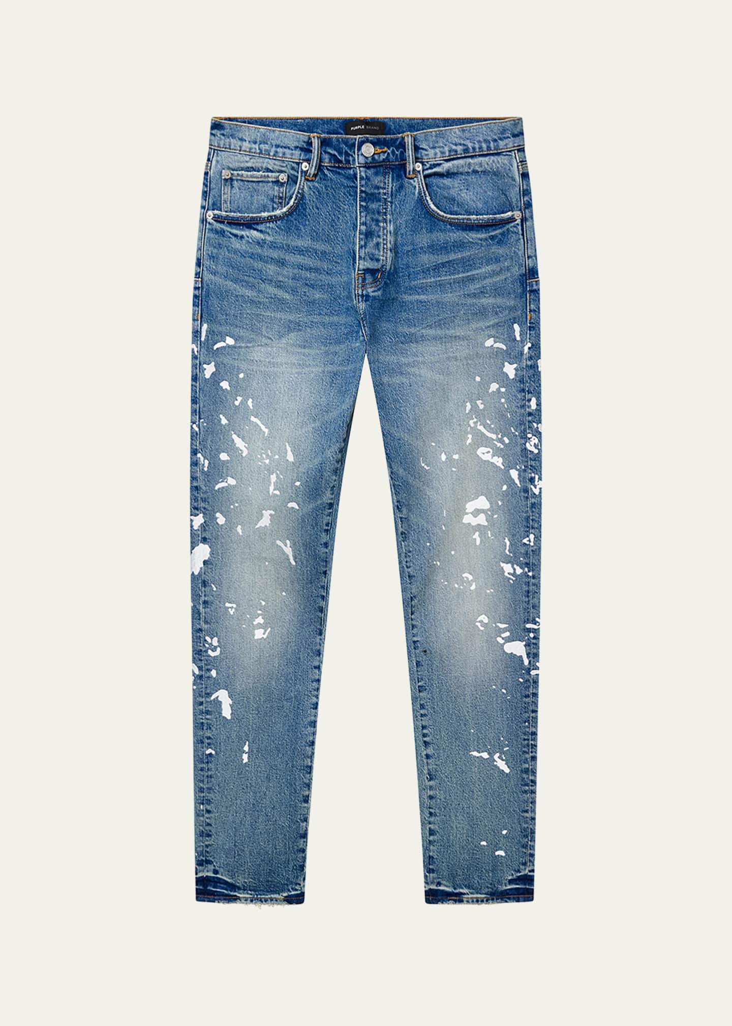 PURPLE Men's Manganese Paint Jeans Image 1 of 3
