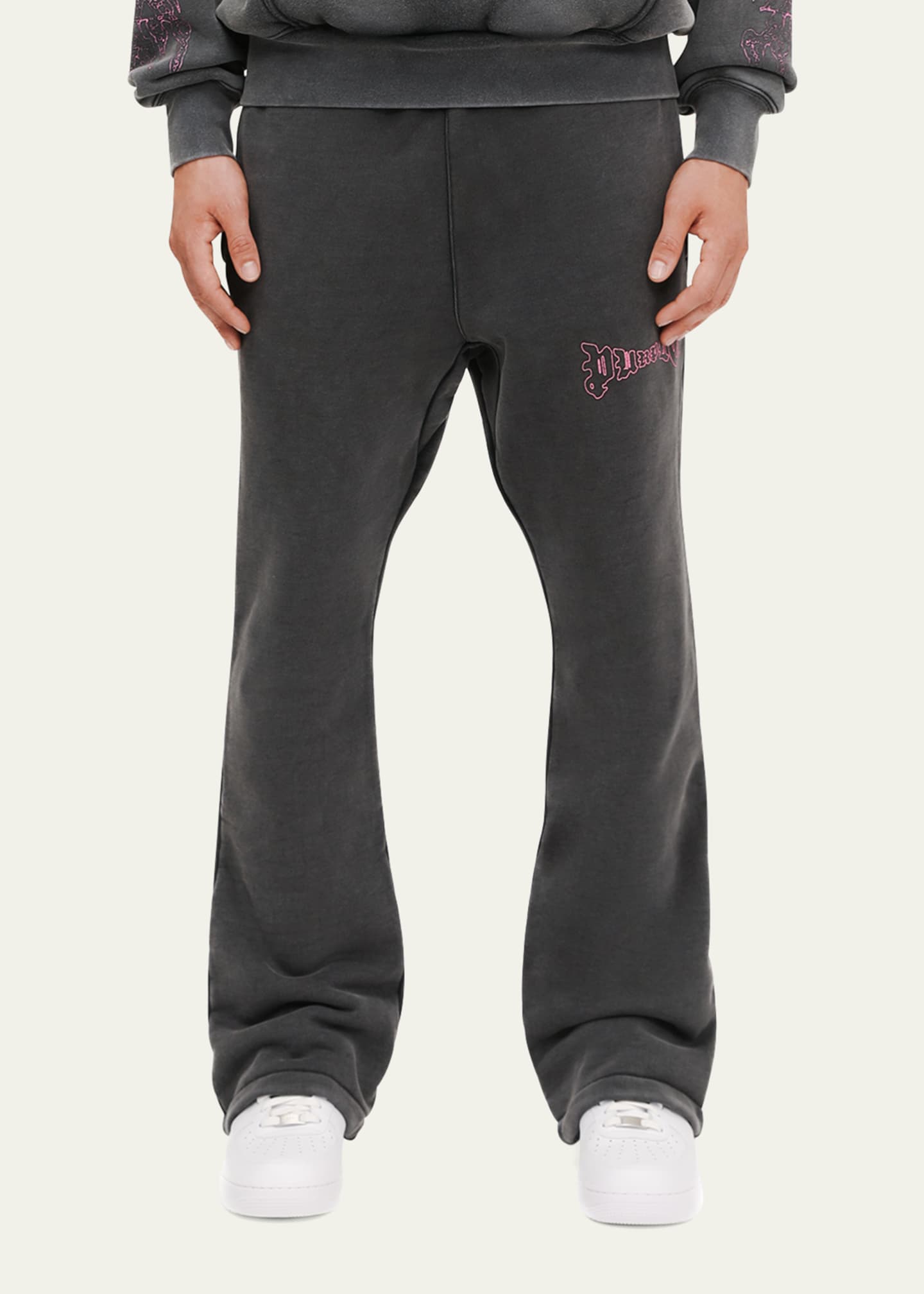 Men's Heavy Fleece Flare Sweatpants