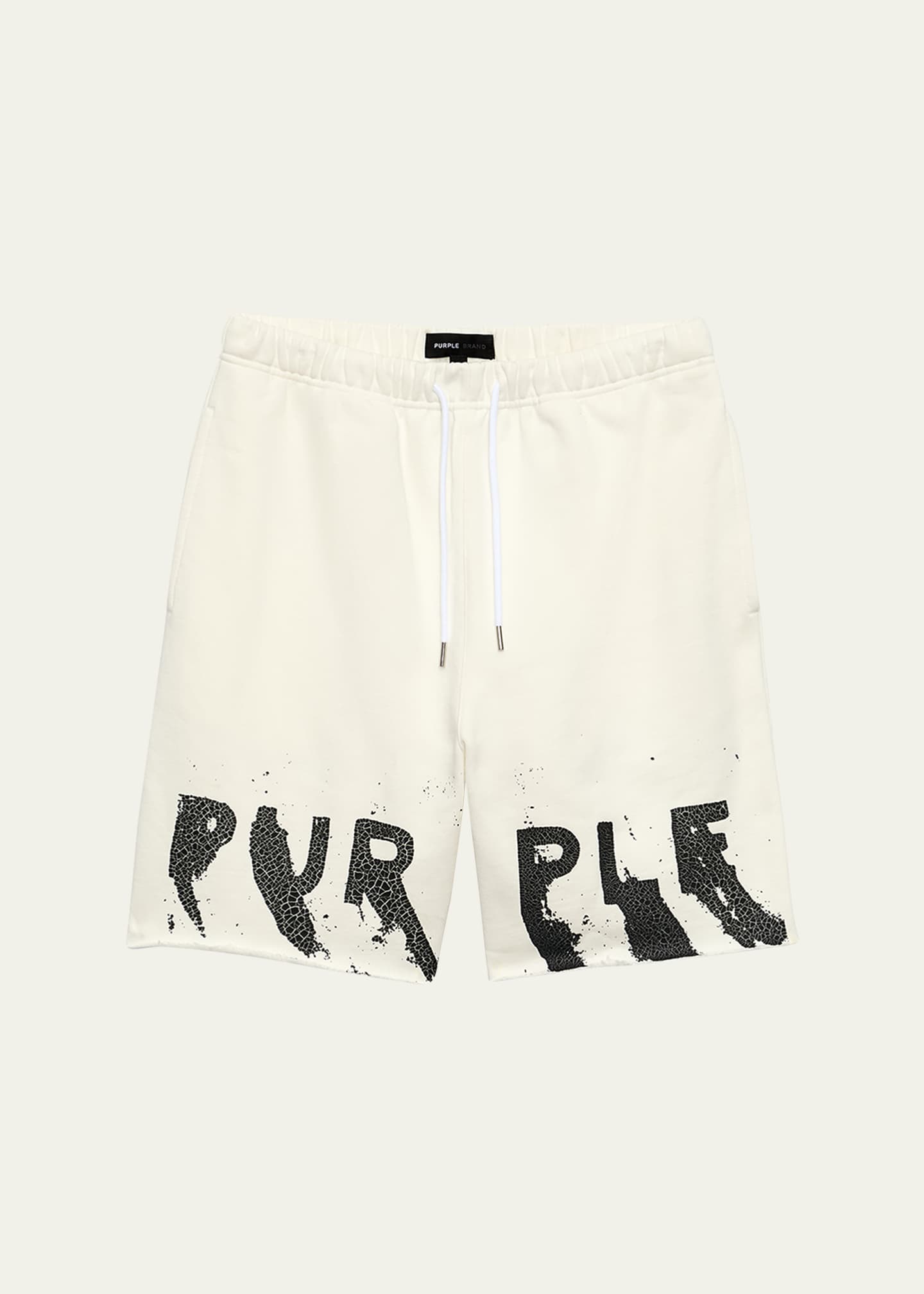PURPLE Men's Midweight Fleece Shorts Image 1 of 3