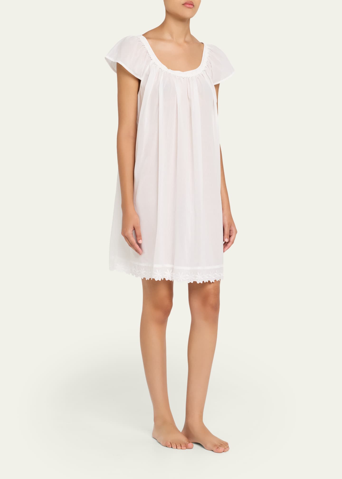 Celestine Conny 2 Lace-Trim Cotton Babydoll Image 4 of 5