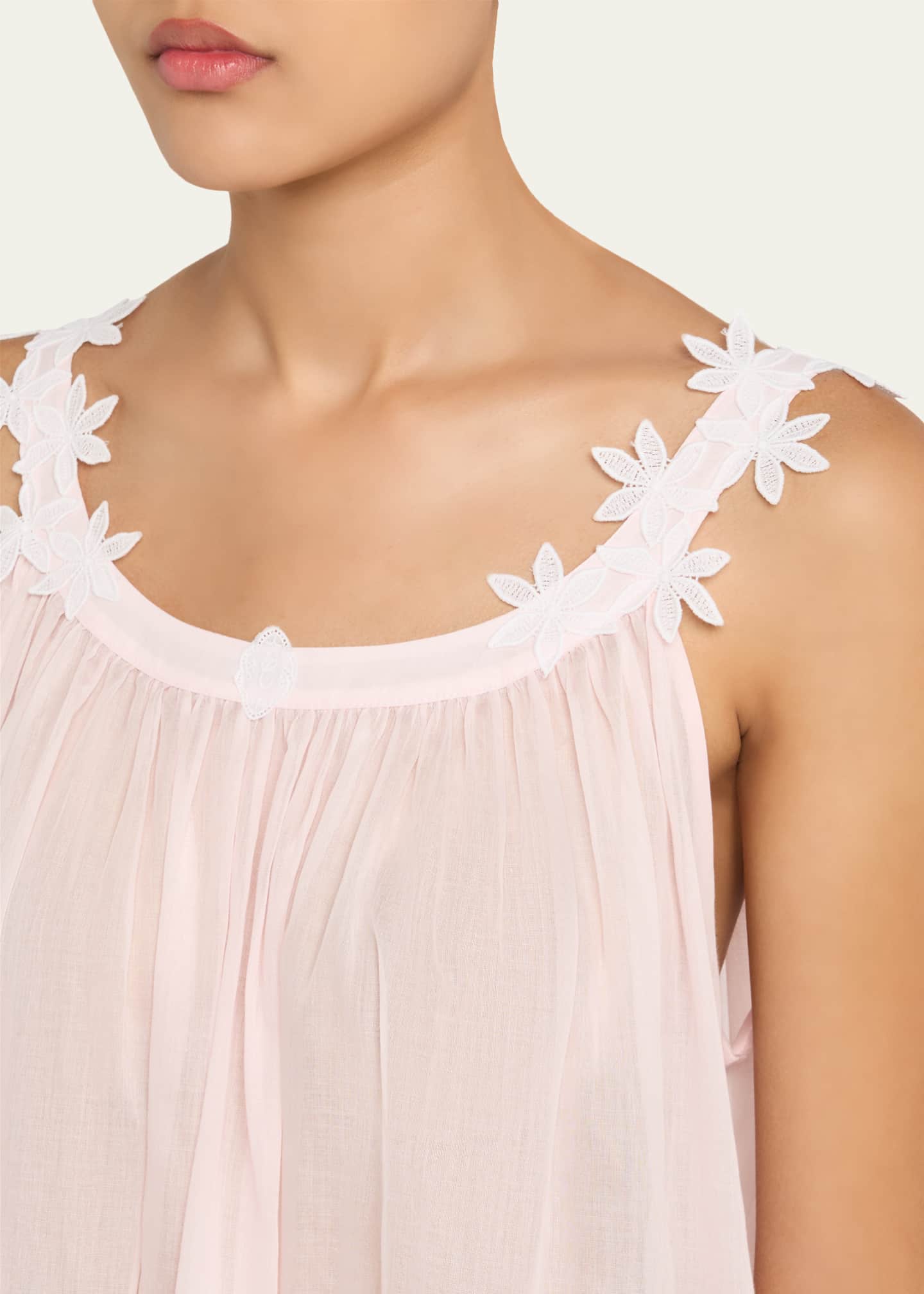 Celestine Camilla 1 Lace-Trim Cotton Babydoll Image 5 of 5