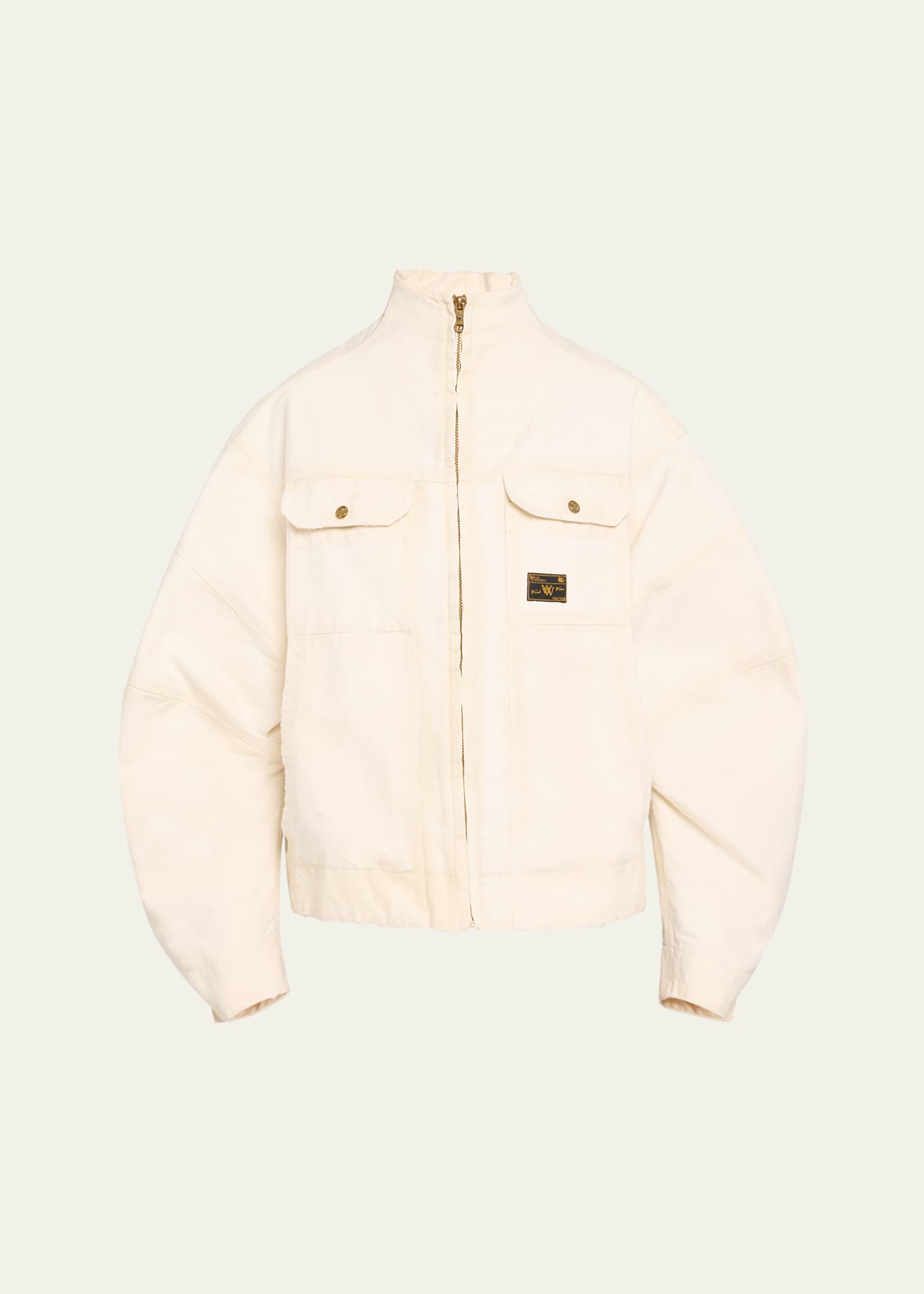 Willy Chavarria Stockton Paneled Oversized Jacket Image 1 of 5