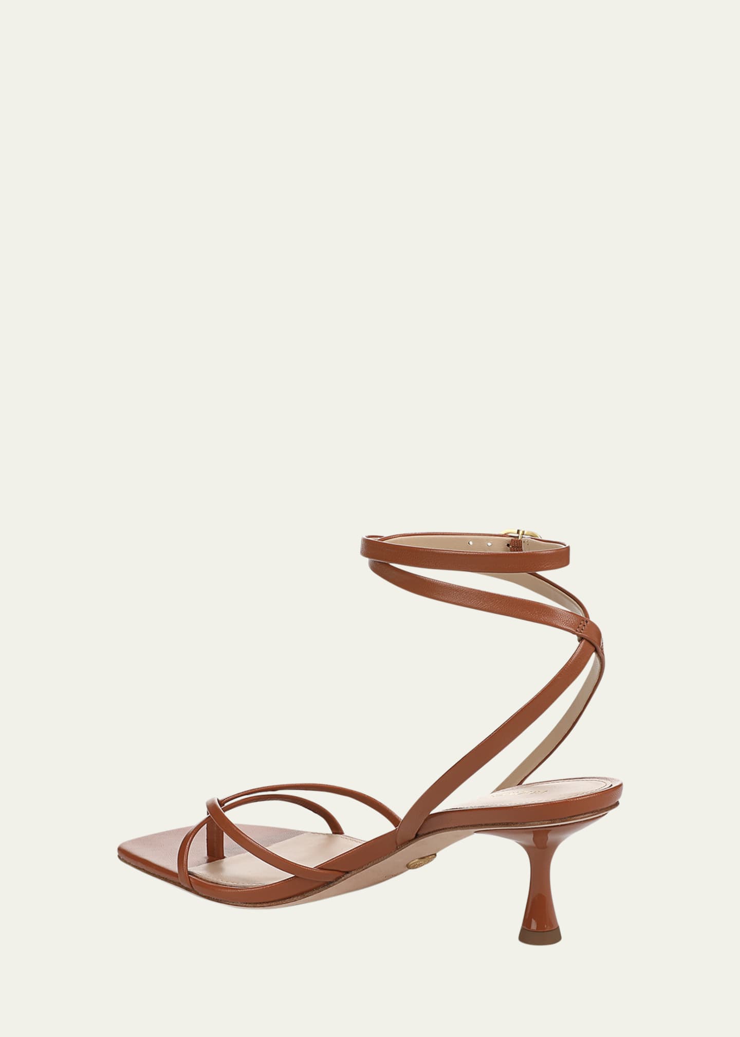 Veronica Beard Caterina Leather Strappy Sandals Image 3 of 4