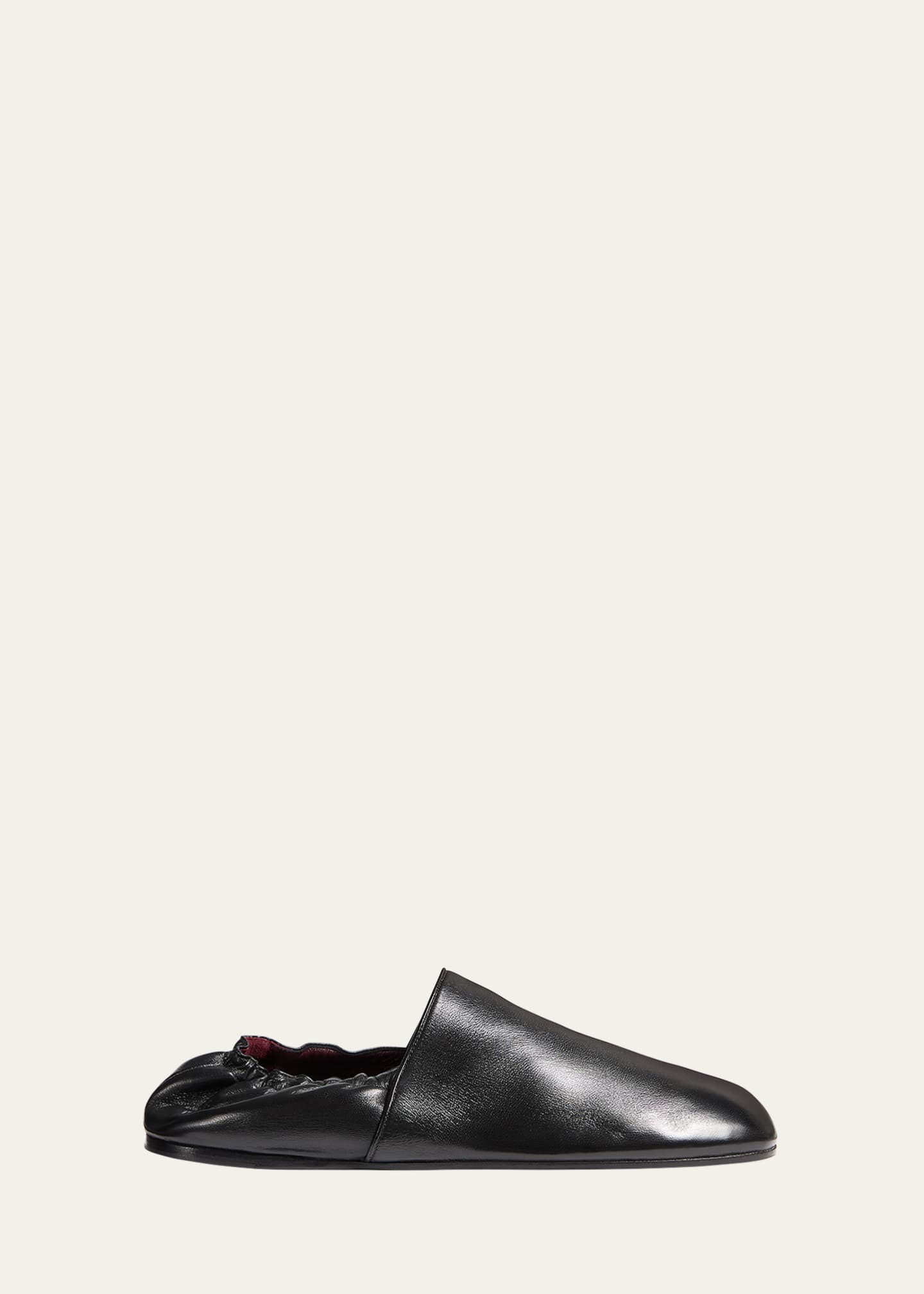 Khaite Banks Leather Flats