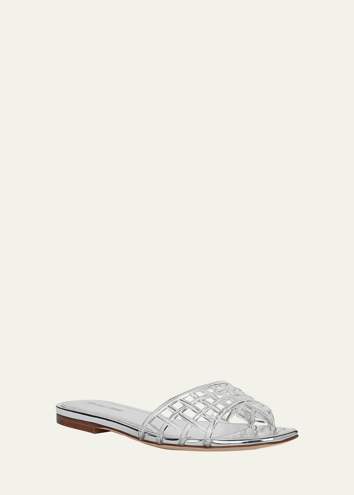 Veronica Beard Maris Jelly Flat Sandals Image 2 of 4