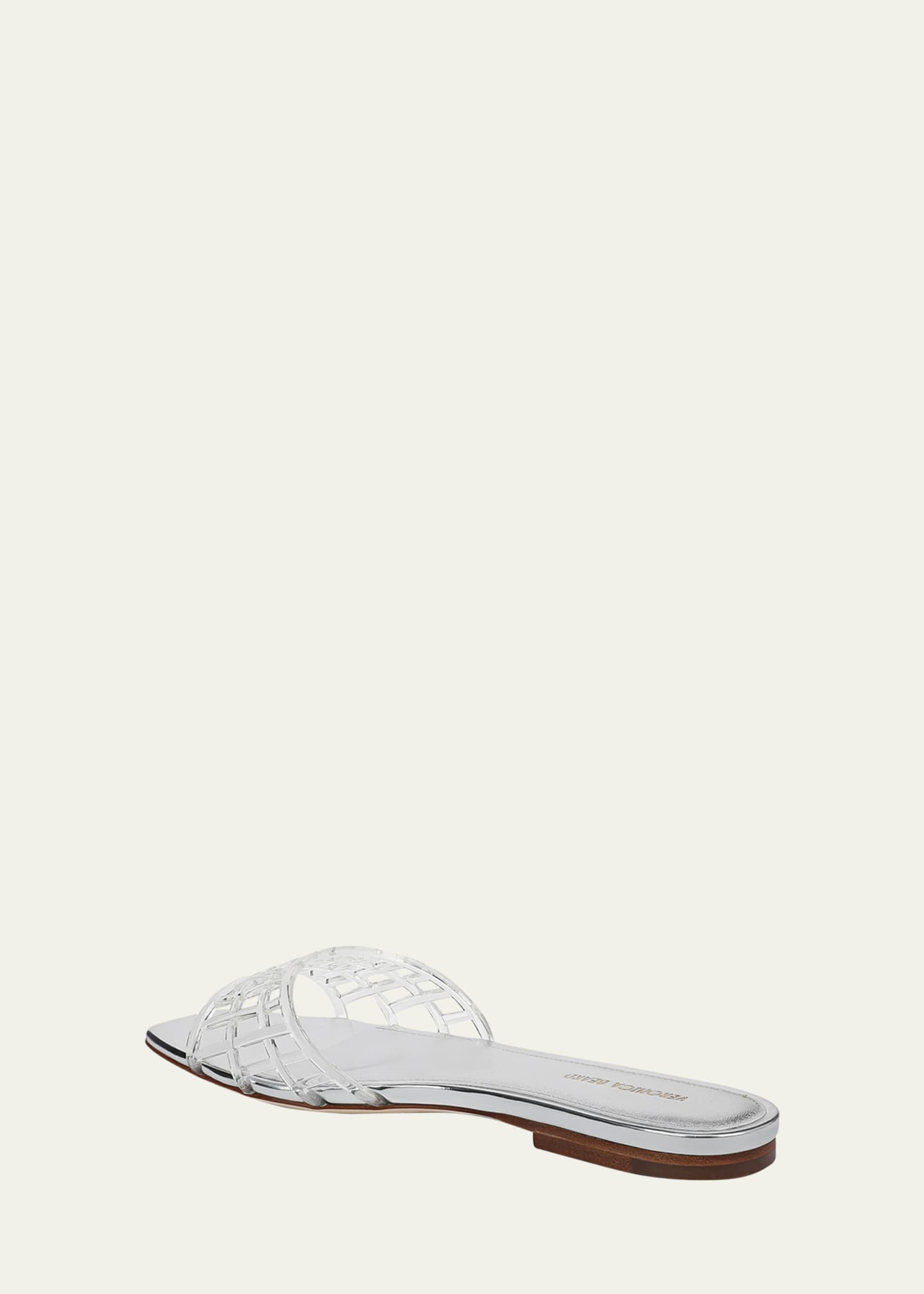 Veronica Beard Maris Jelly Flat Sandals Image 3 of 4