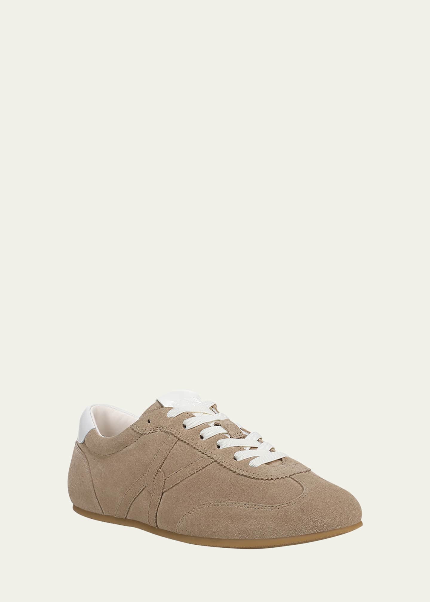 Veronica Beard Riviera Suede Sneakers Image 2 of 4