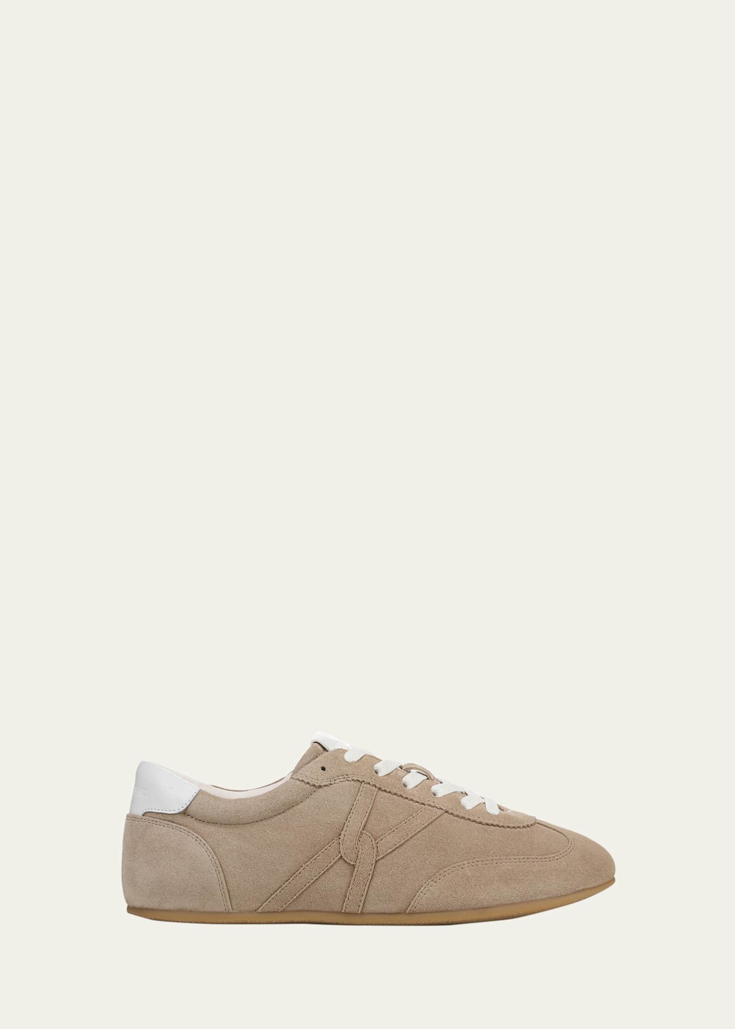 Veronica Beard Riviera Suede Sneakers Image 1 of 4