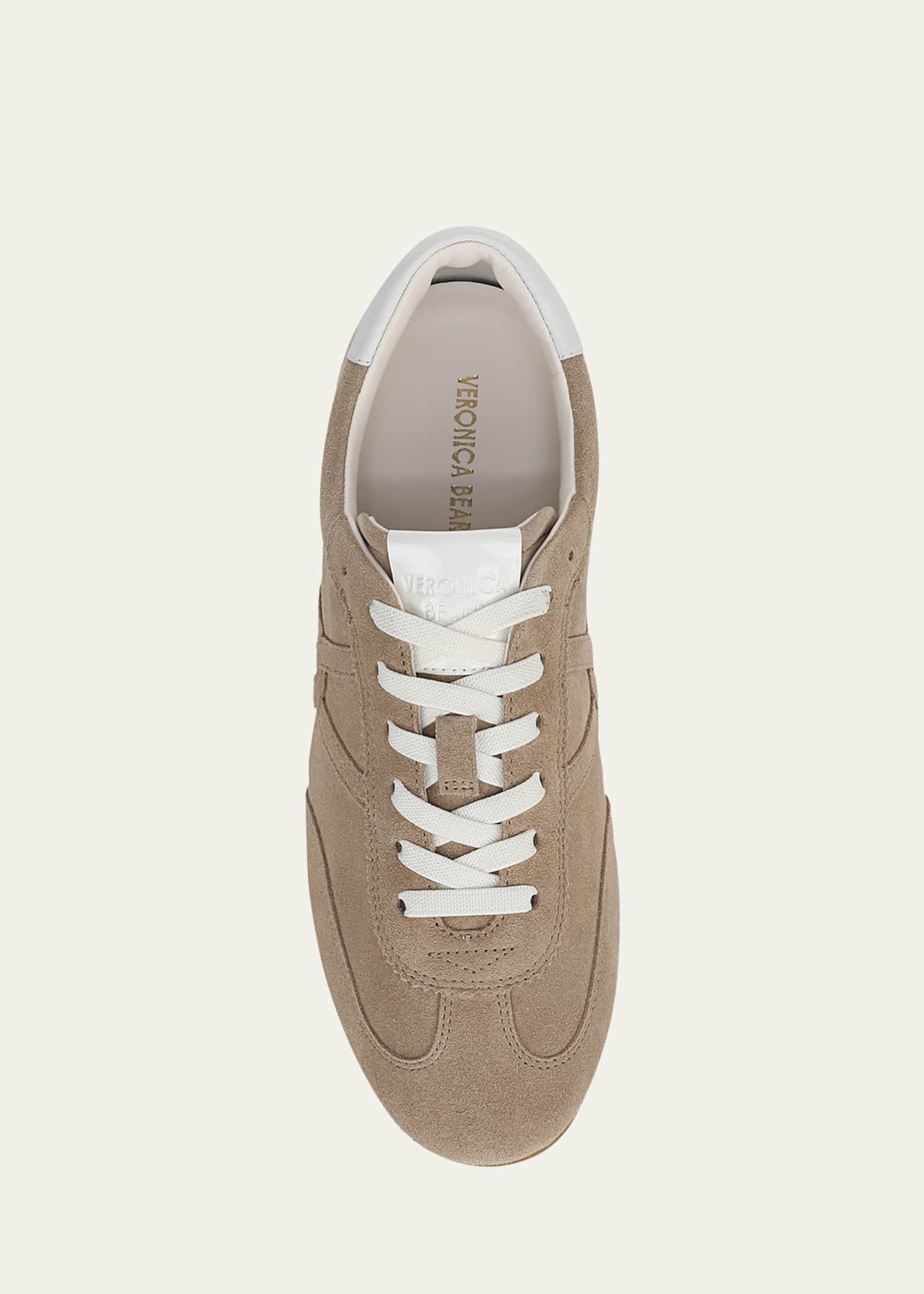 Veronica Beard Riviera Suede Sneakers Image 4 of 4