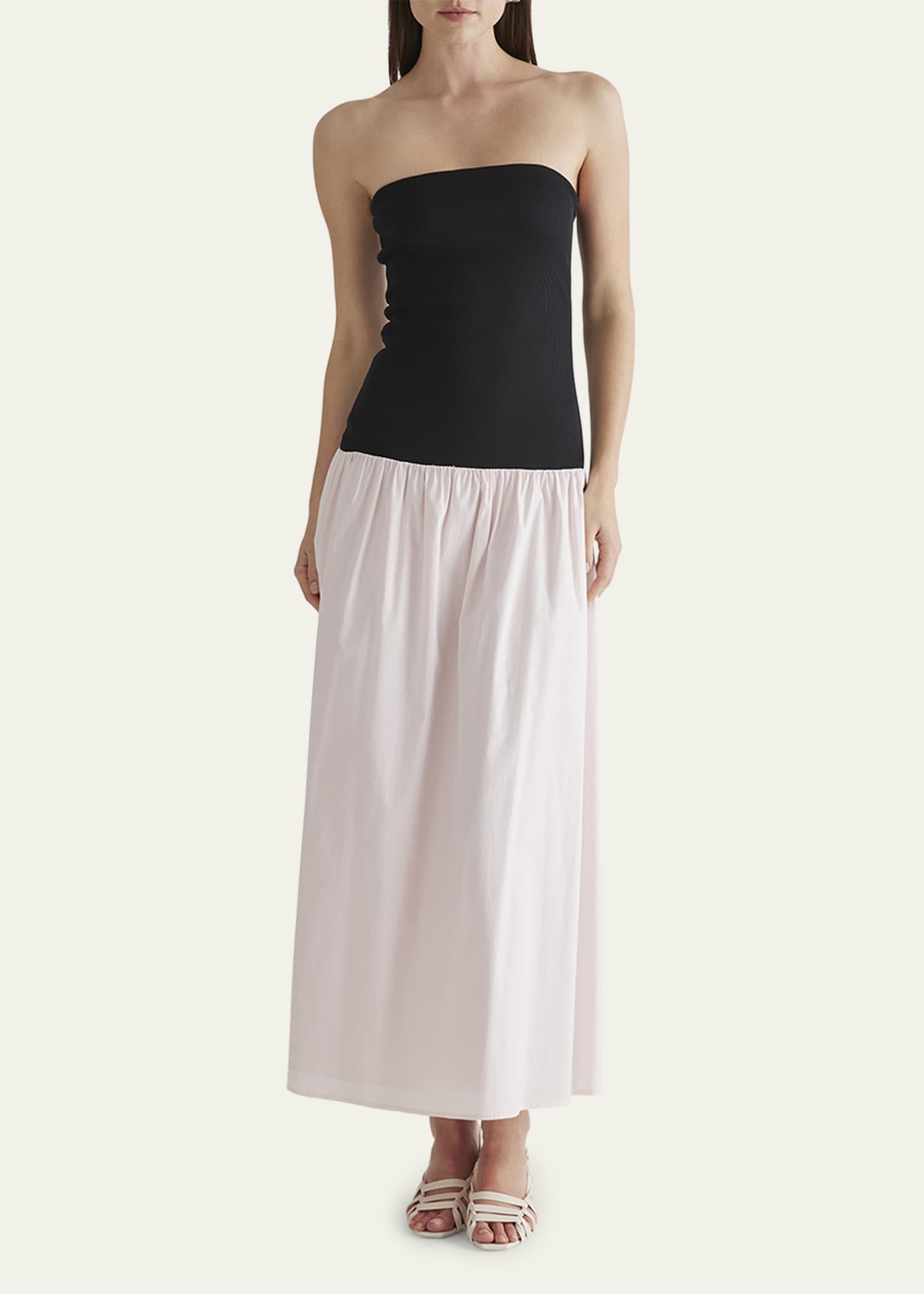Amyra Strapless Drop-Waist Maxi Dress - Thumbnail 2