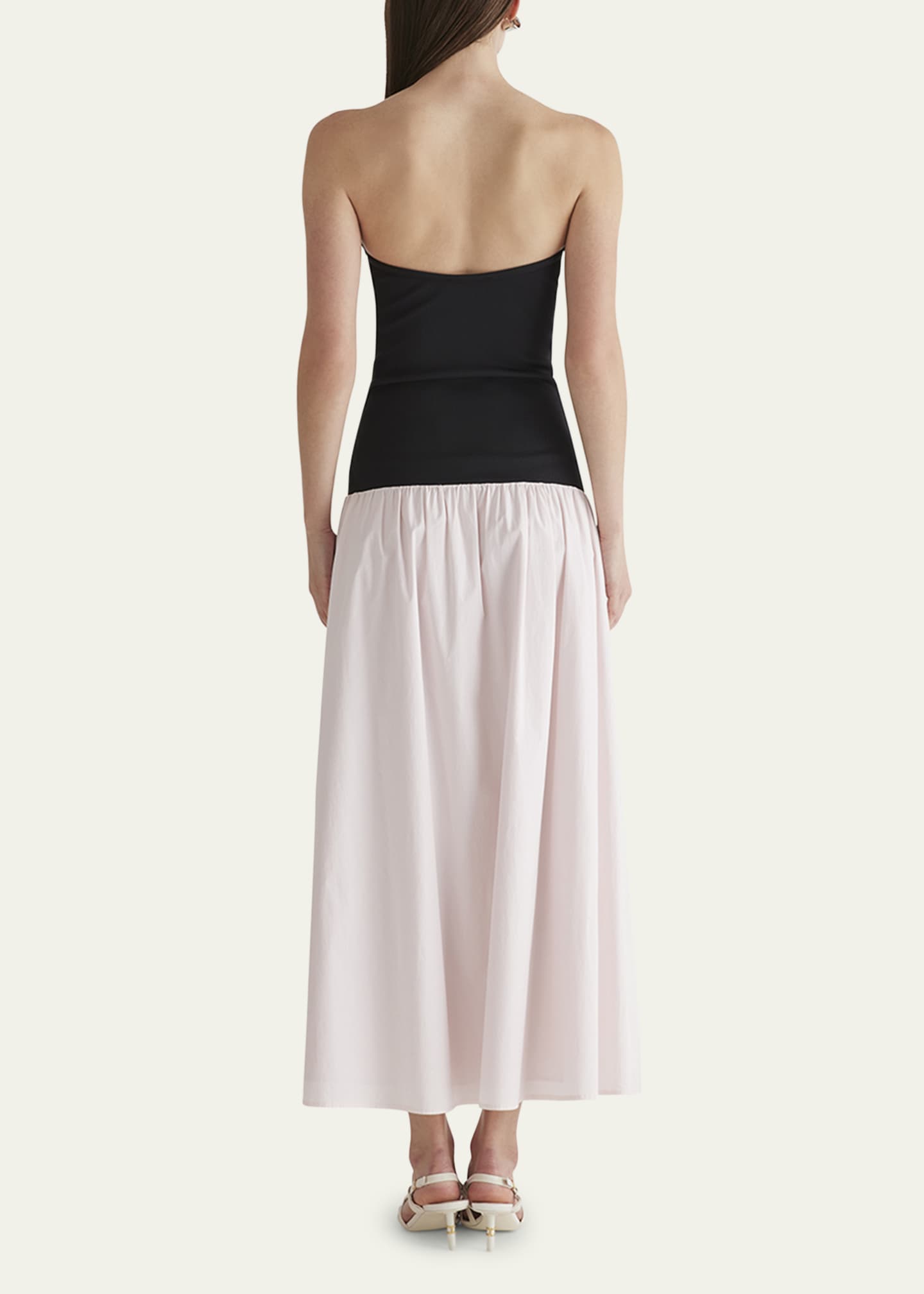 Amyra Strapless Drop-Waist Maxi Dress - Thumbnail 3