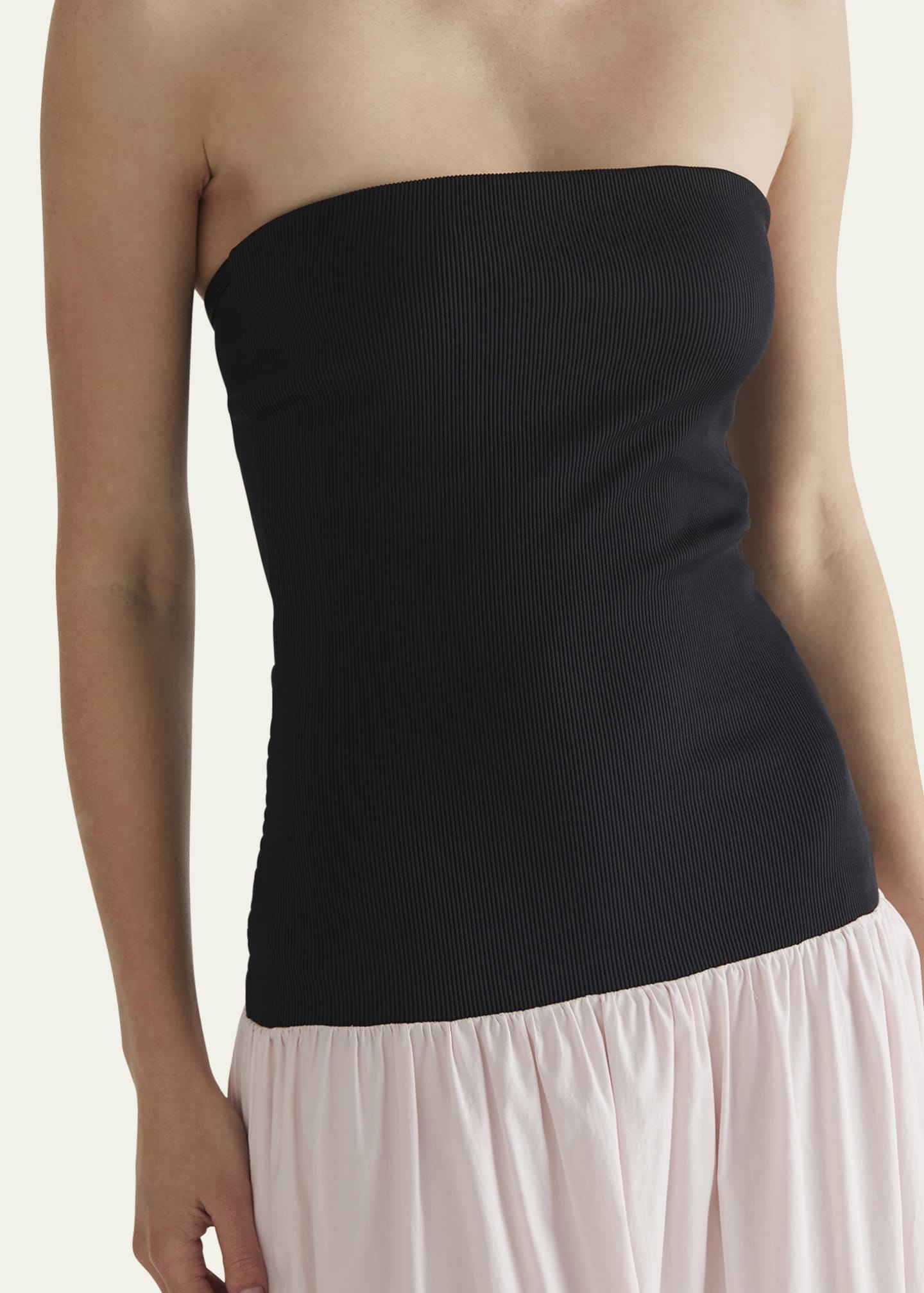 Amyra Strapless Drop-Waist Maxi Dress - Thumbnail 5
