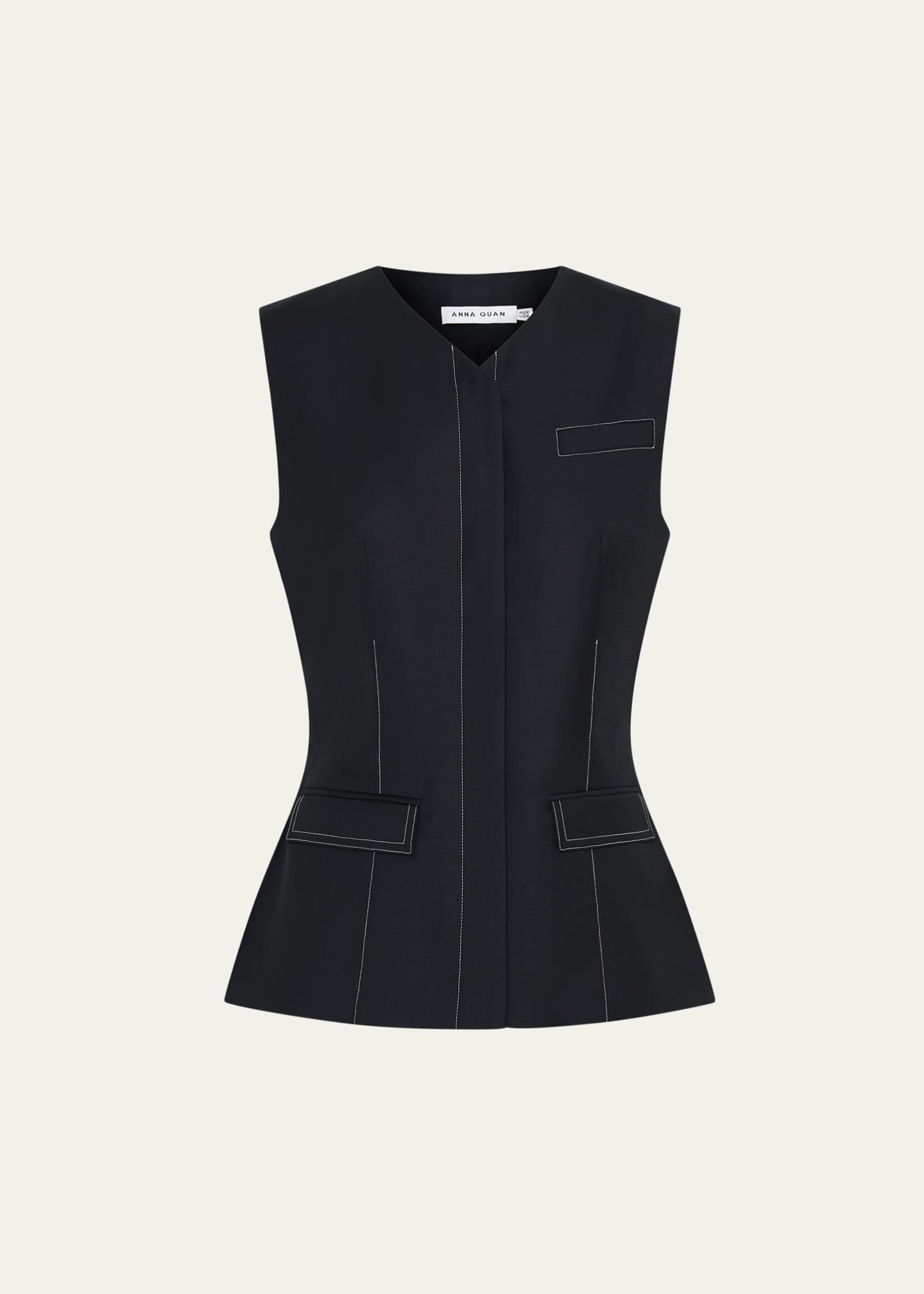 Phillipa Sleeveless Fitted Top