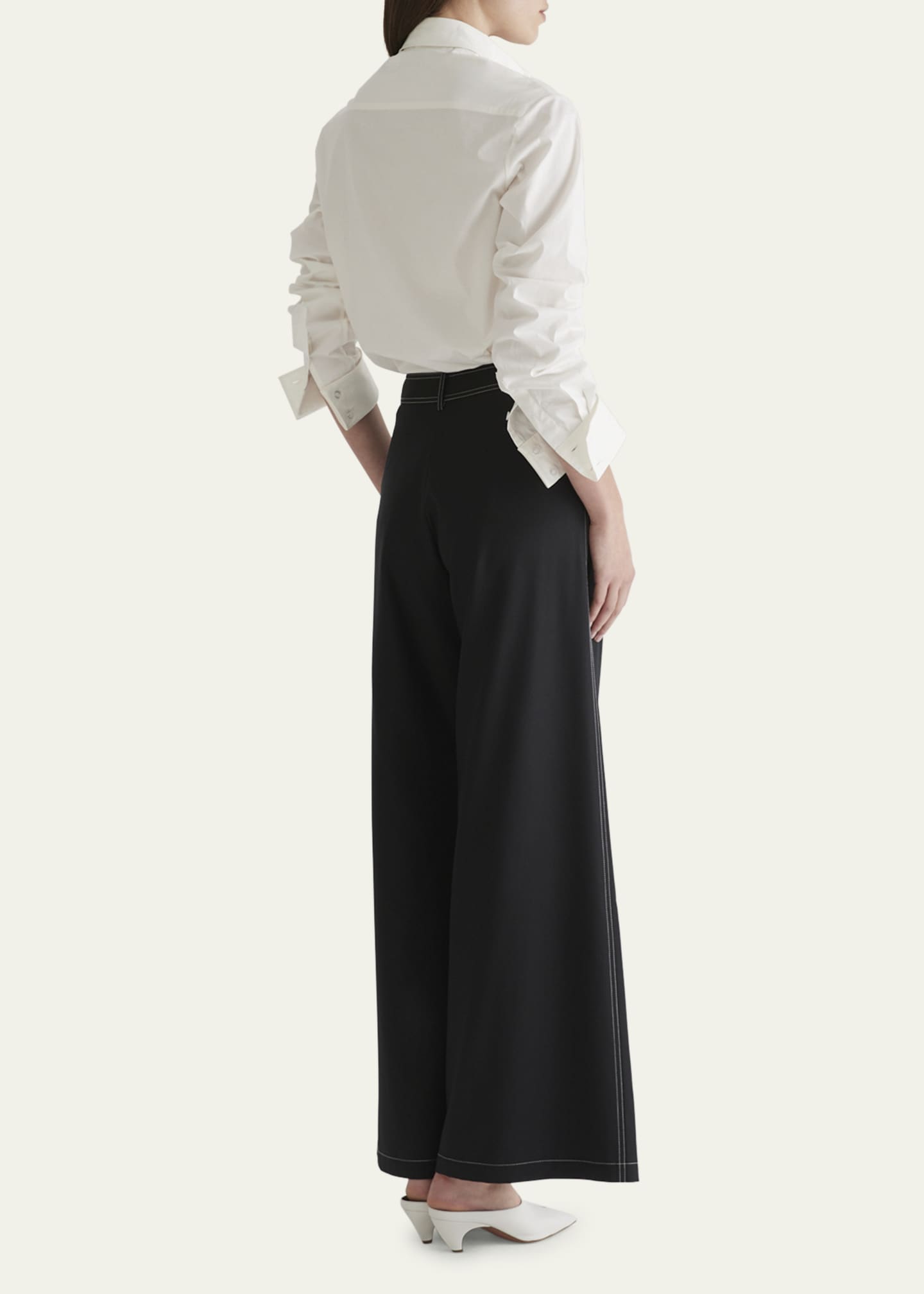 Anna Quan Lenny Wide-Leg Pants Image 3 of 5