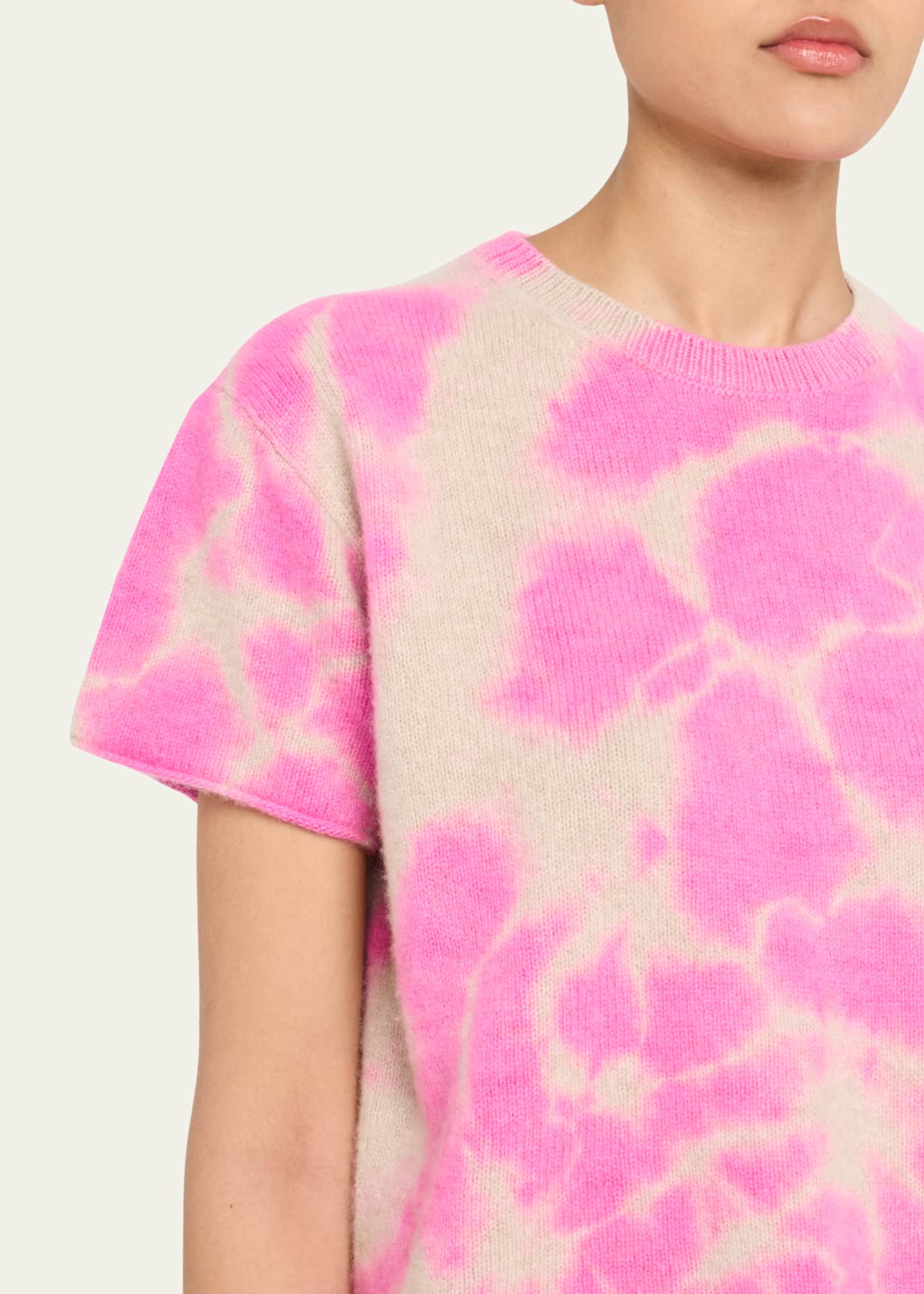 The Elder Statesman Hot Dye Cashmere Top Image 5 of 5