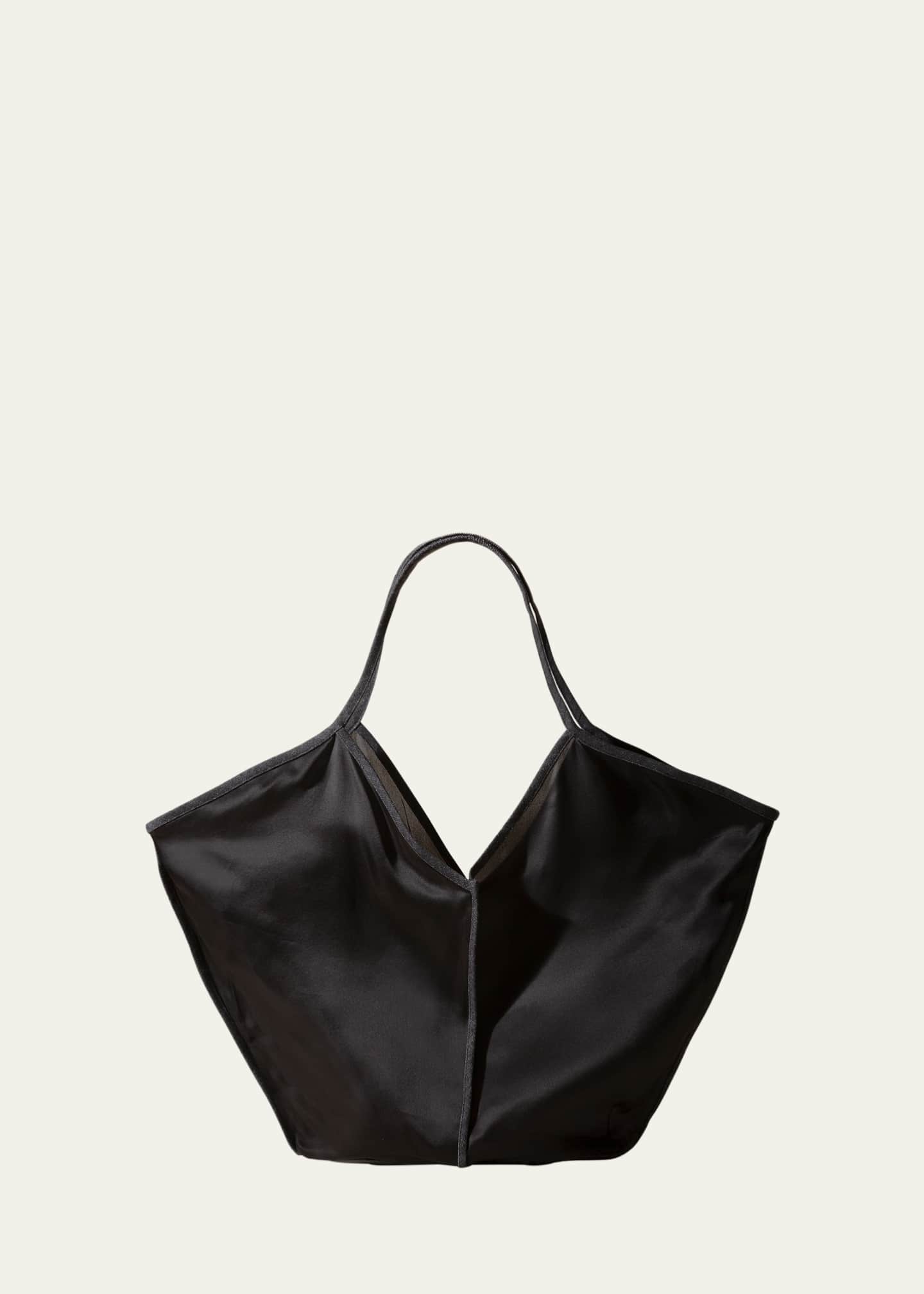 HEREU Calella Large Mesh Silk Tote Bag Image 1 of 2