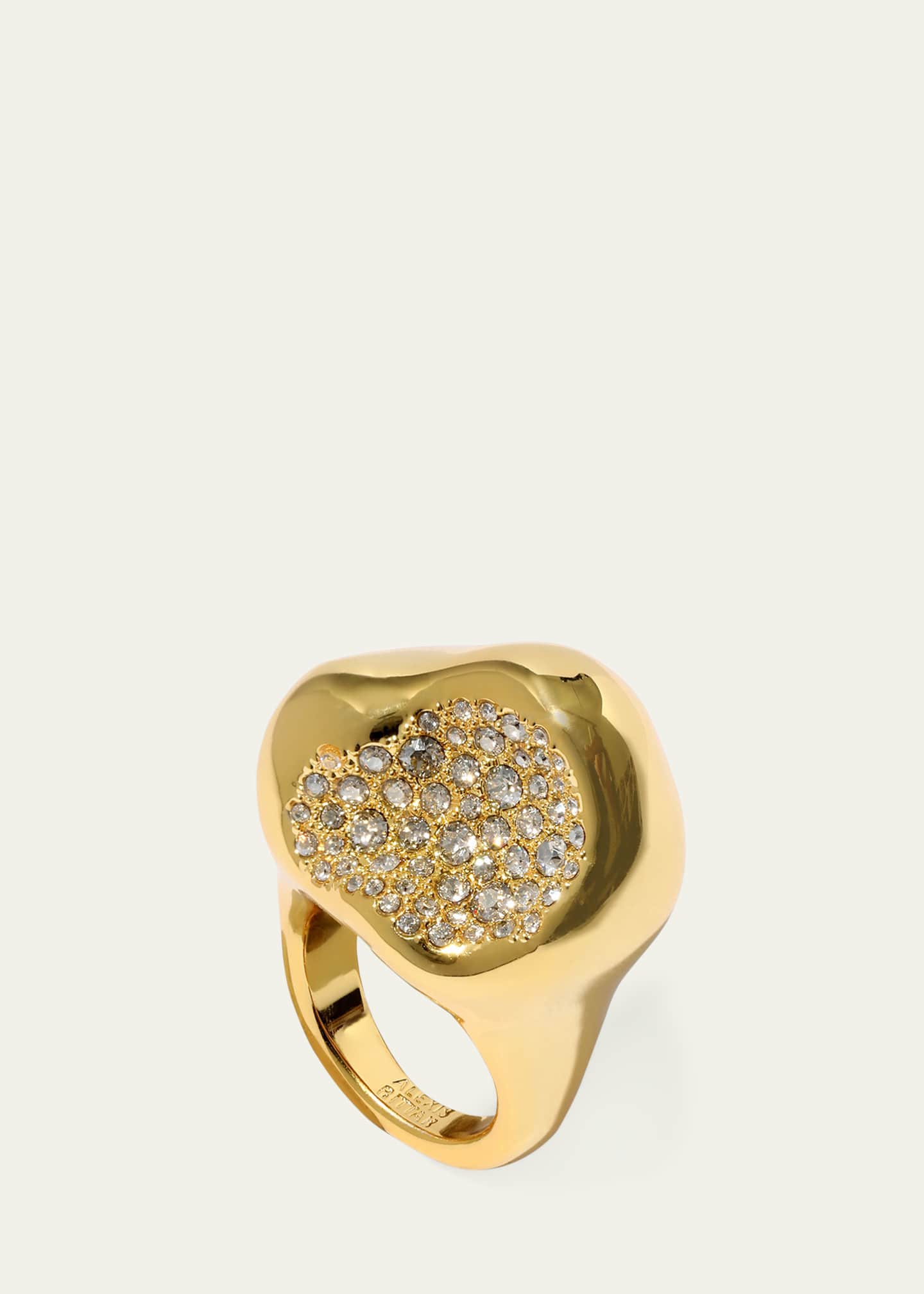Alexis Bittar Solanales Crystal Pebble Statement Ring Image 3 of 3