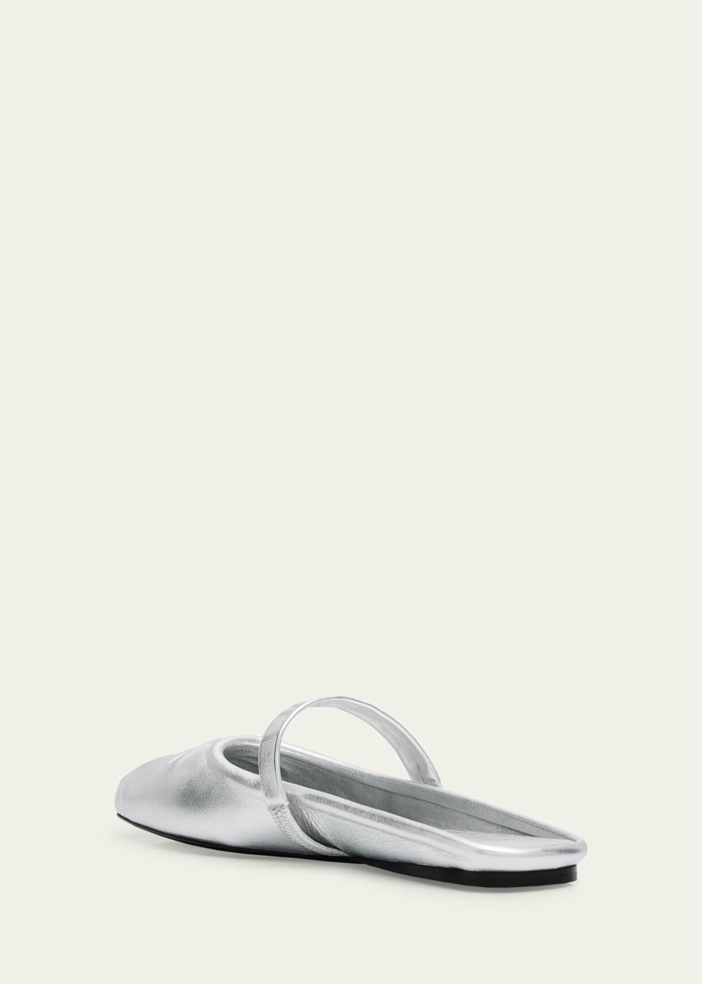 Marni Sabot Metallic Mary Jane Ballerina Flats Image 2 of 4