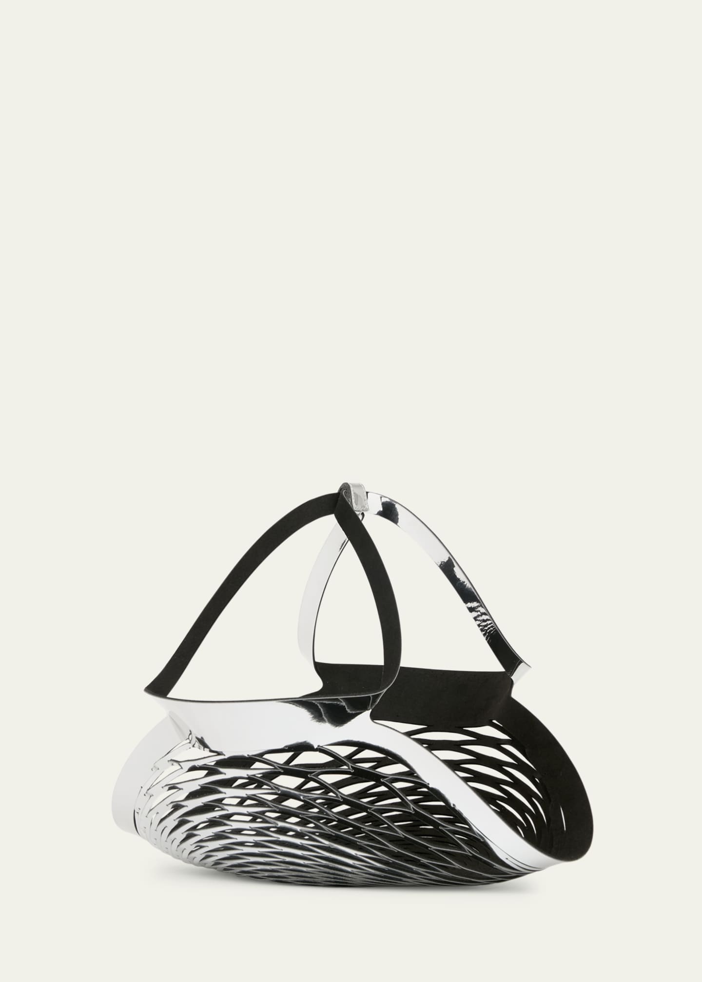 MM6 Maison Margiela Pop-Up Medium Metallic Shoulder Bag Image 2 of 4