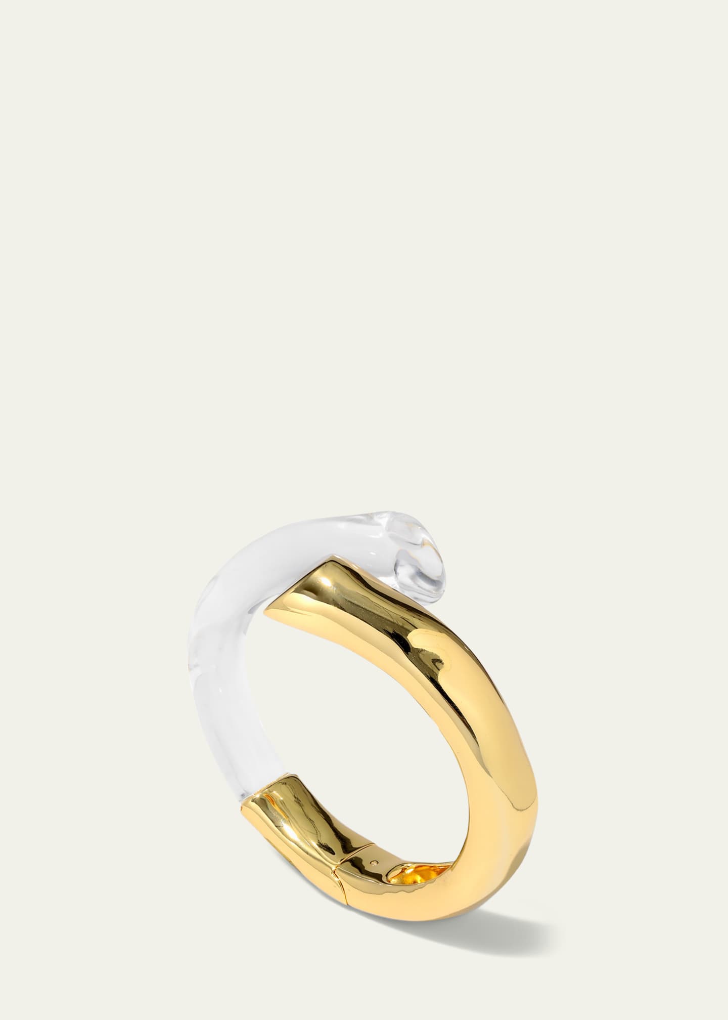Alexis Bittar Liquid Lucite Bypass Hinge Bracelet Image 3 of 3
