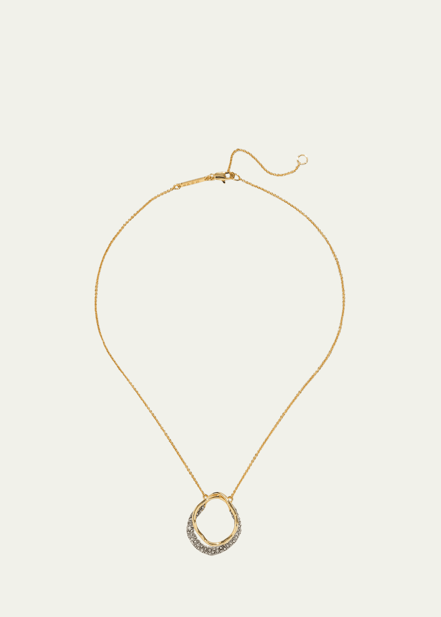 Alexis Bittar Solanales Gold Crystal Orbit Necklace Image 1 of 3