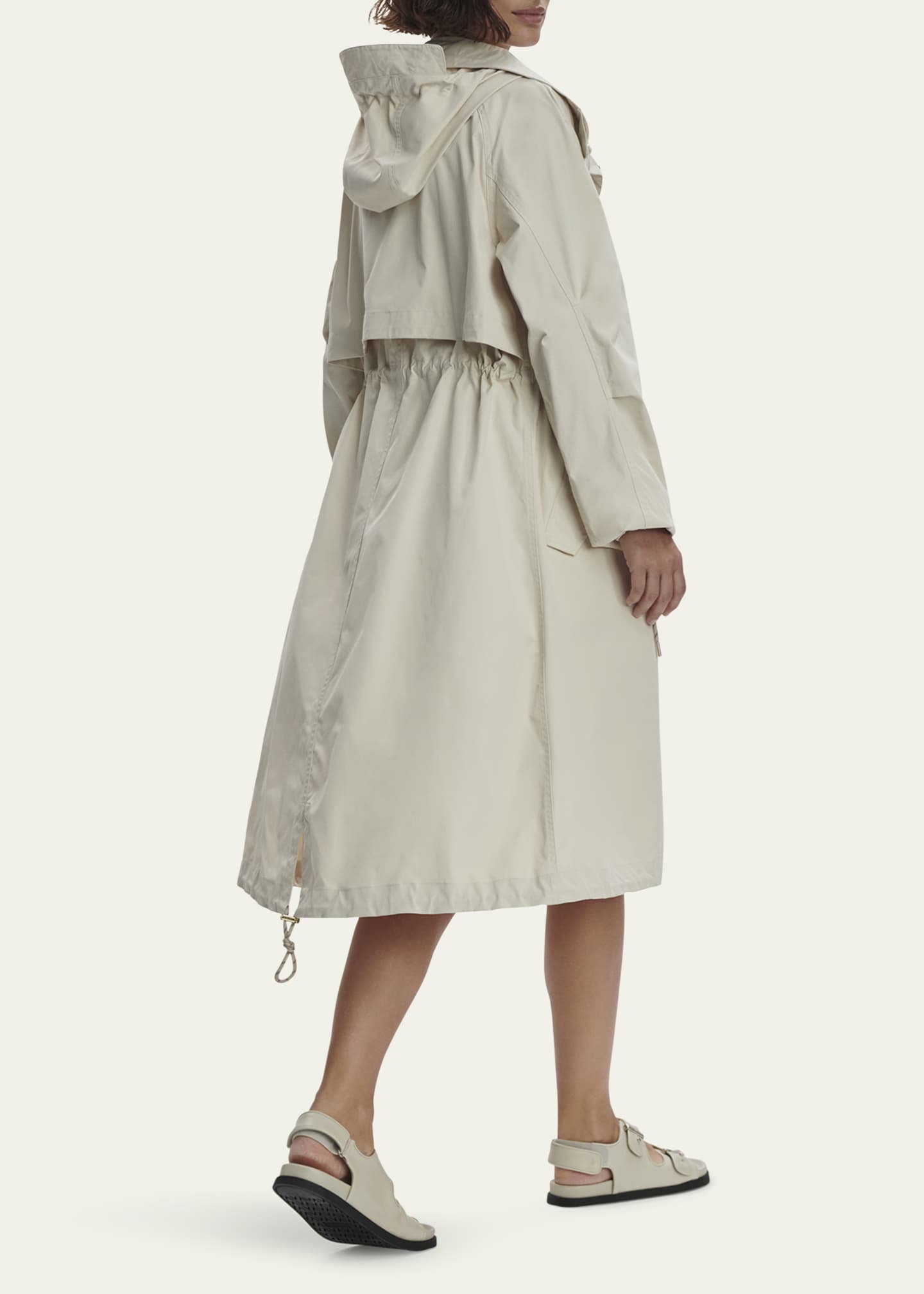 Varley Tybalt Long Parka Rain Jacket Image 3 of 5