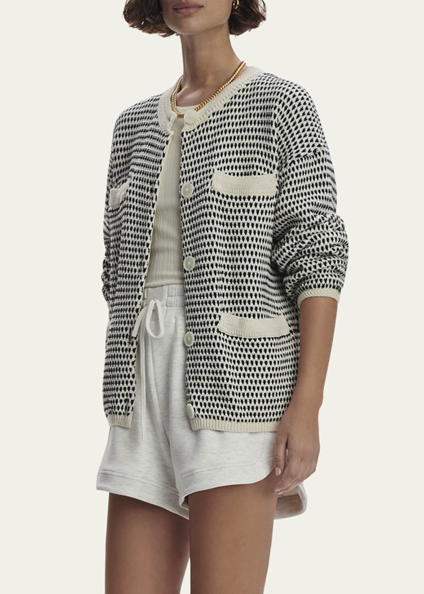 Varley Tidewell Textured Knit Jacket Image 4 of 5