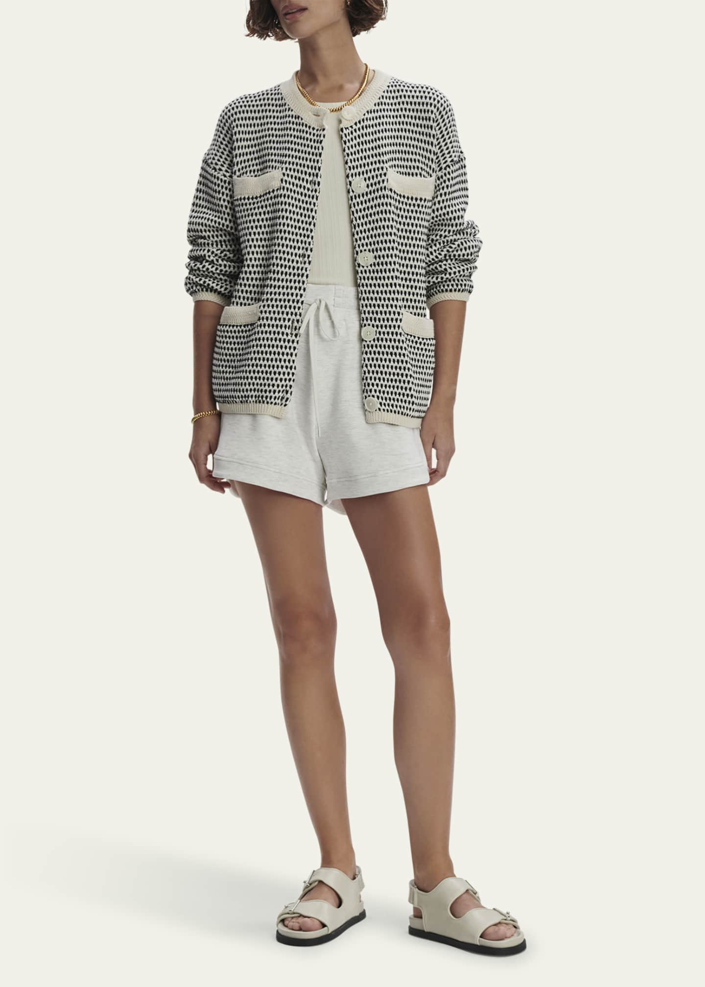 Varley Tidewell Textured Knit Jacket Image 5 of 5