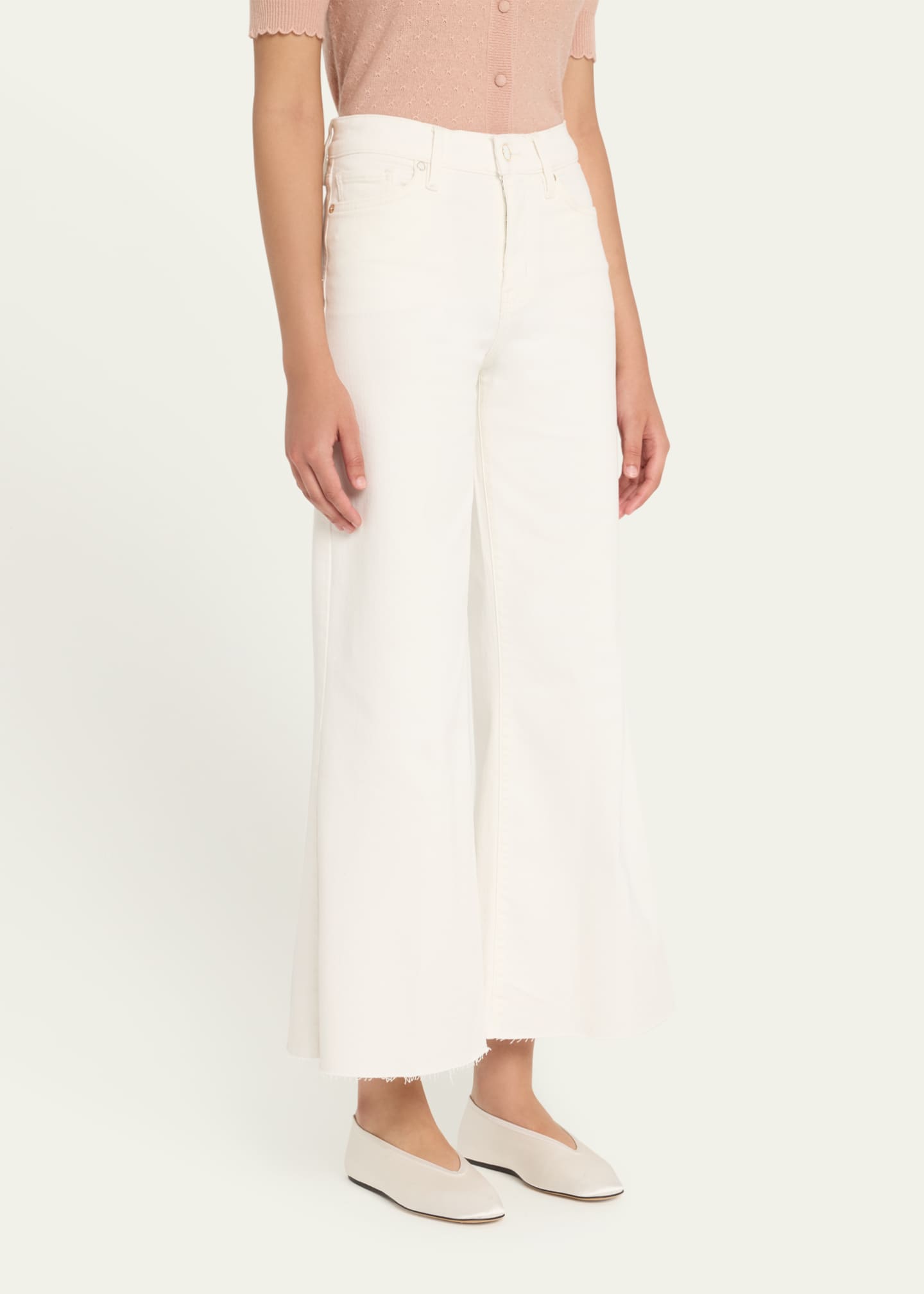 FRAME Le Palazzo Crop Jeans Image 4 of 5