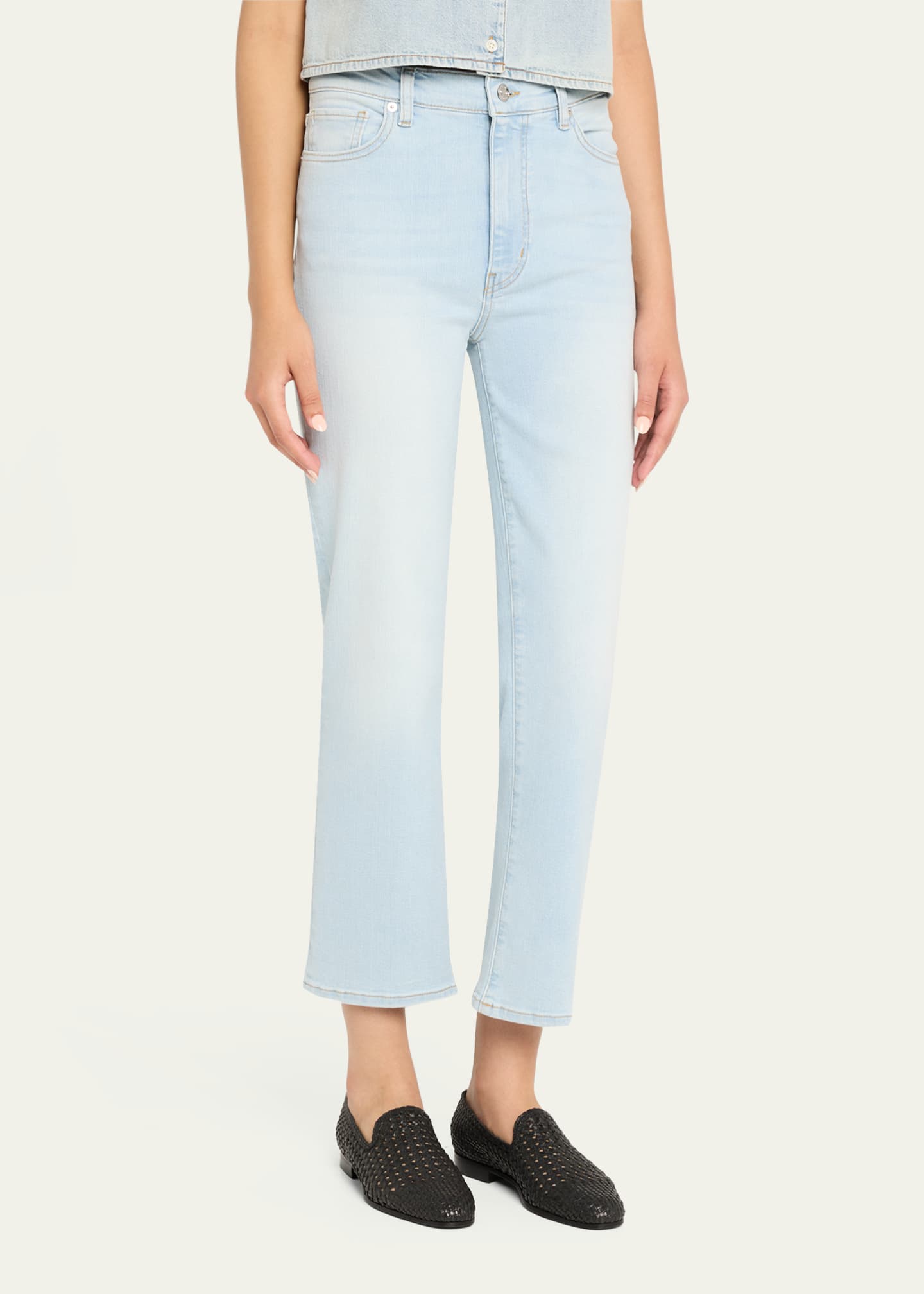 FRAME Le Sleek Straight Jeans Image 4 of 5