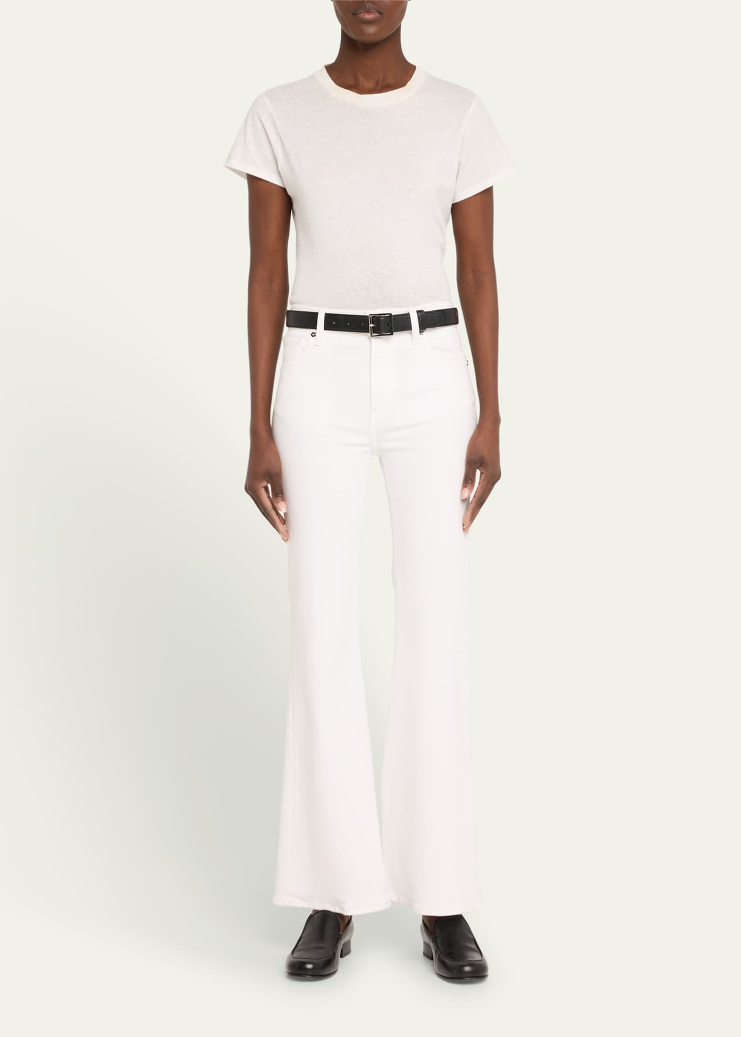 FRAME The Icon Flare Jeans Image 2 of 5
