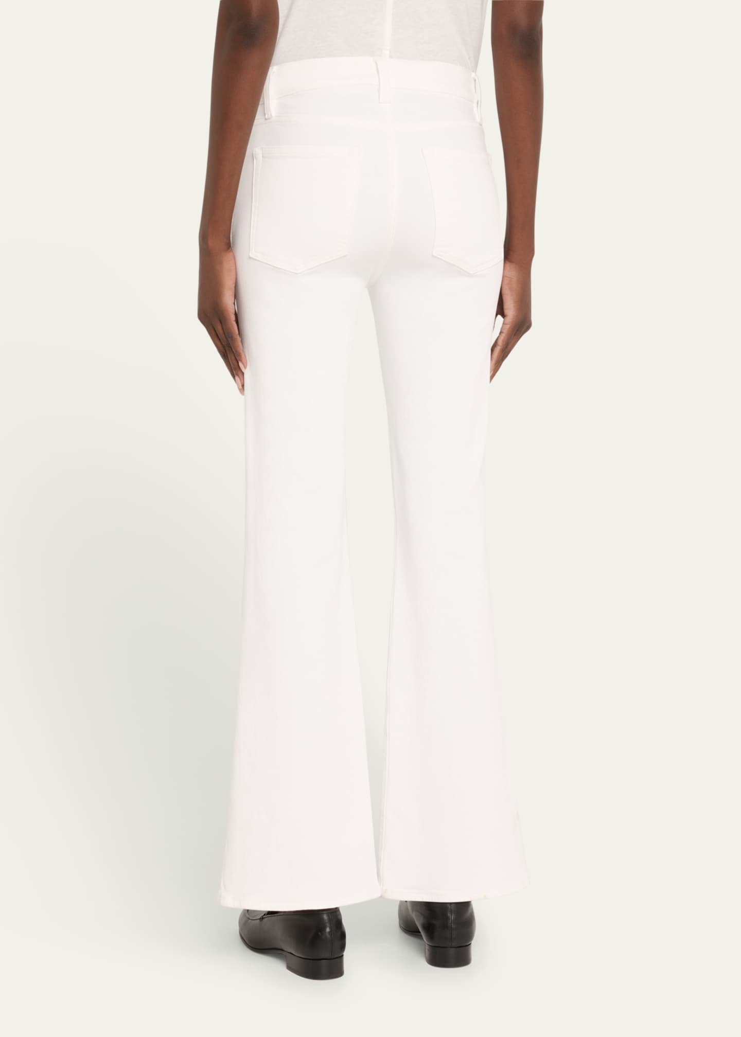 FRAME The Icon Flare Jeans Image 3 of 5