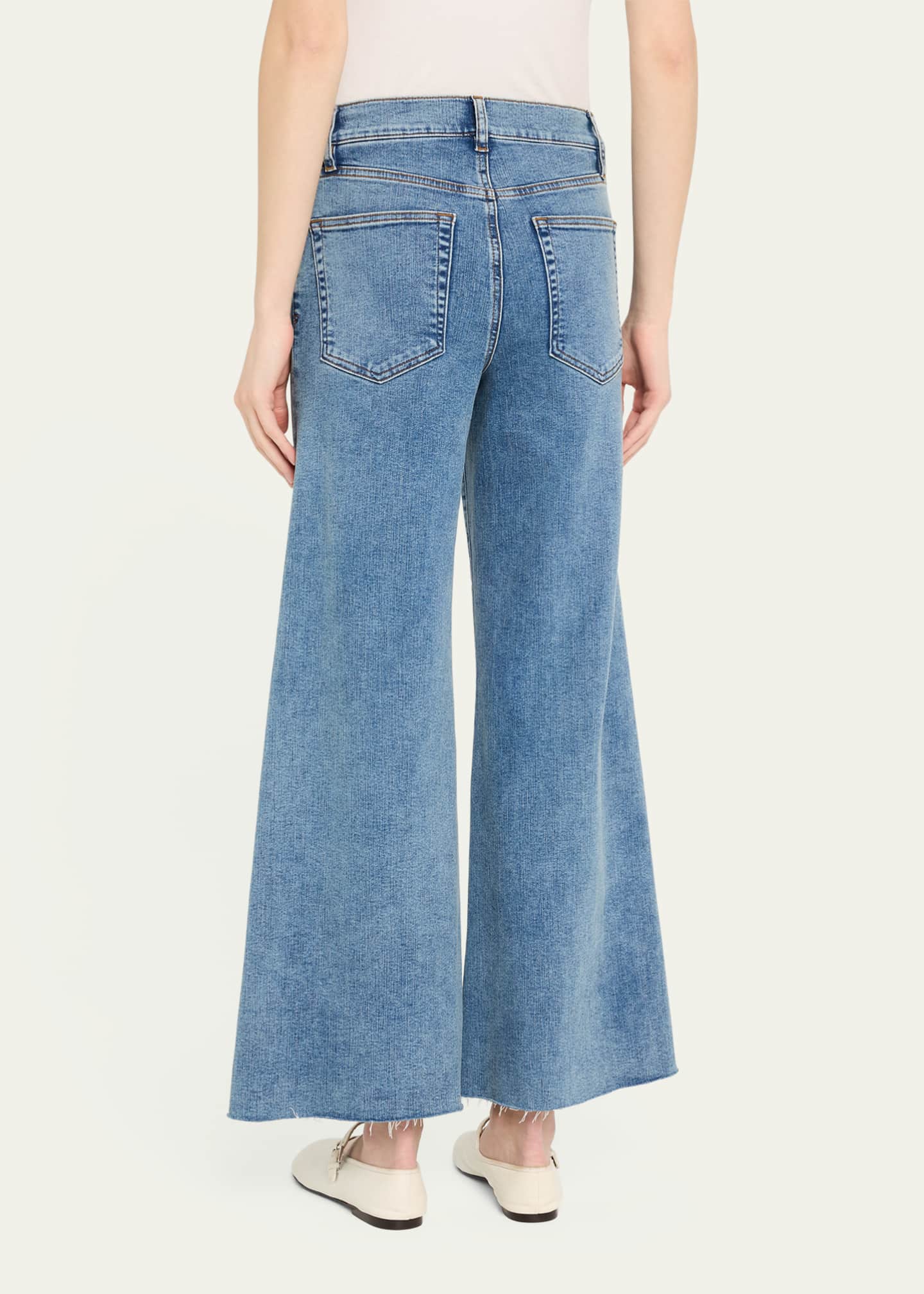 Le Palazzo Crop Jeans - Thumbnail 3