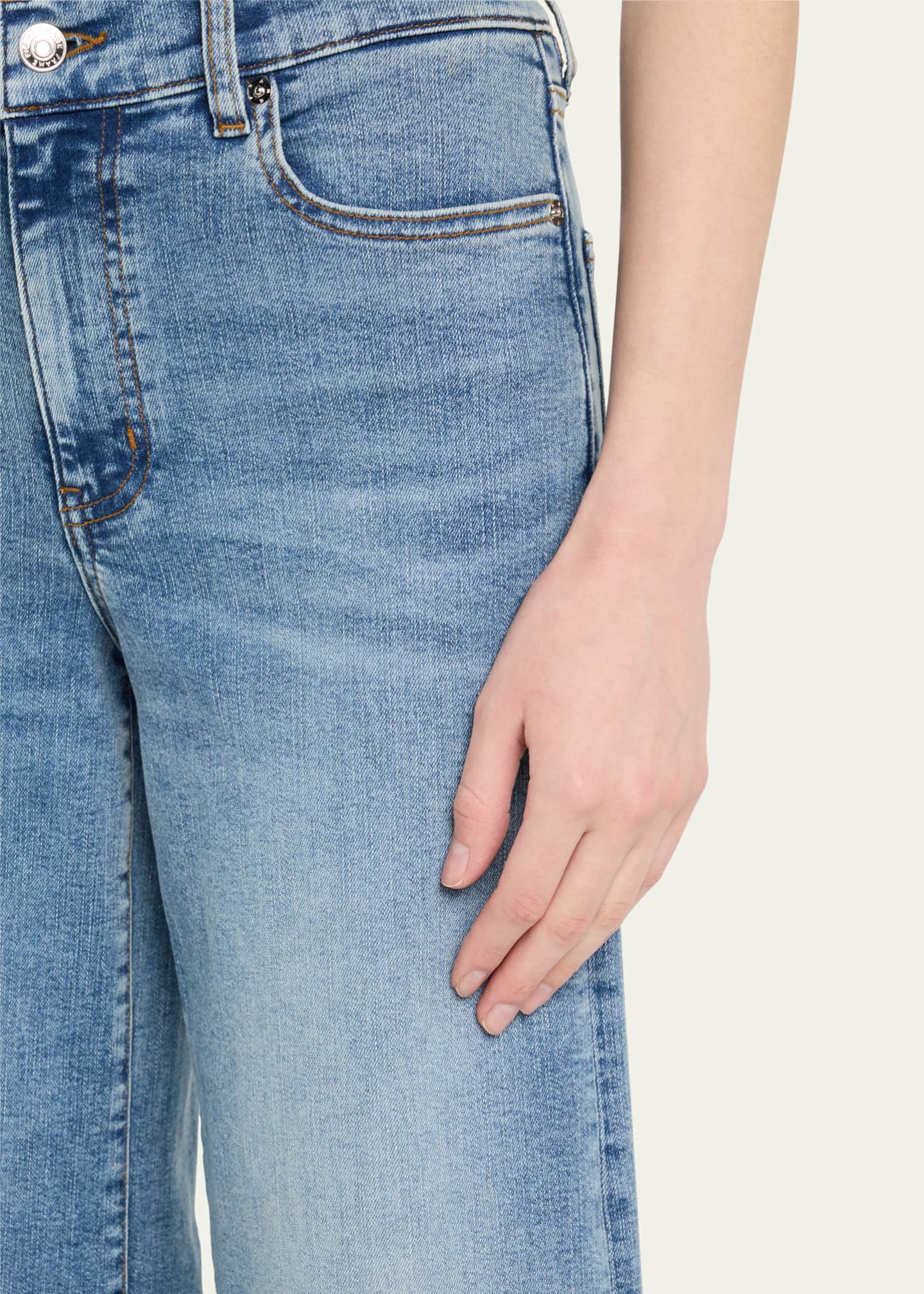 Le Palazzo Crop Jeans - Thumbnail 5