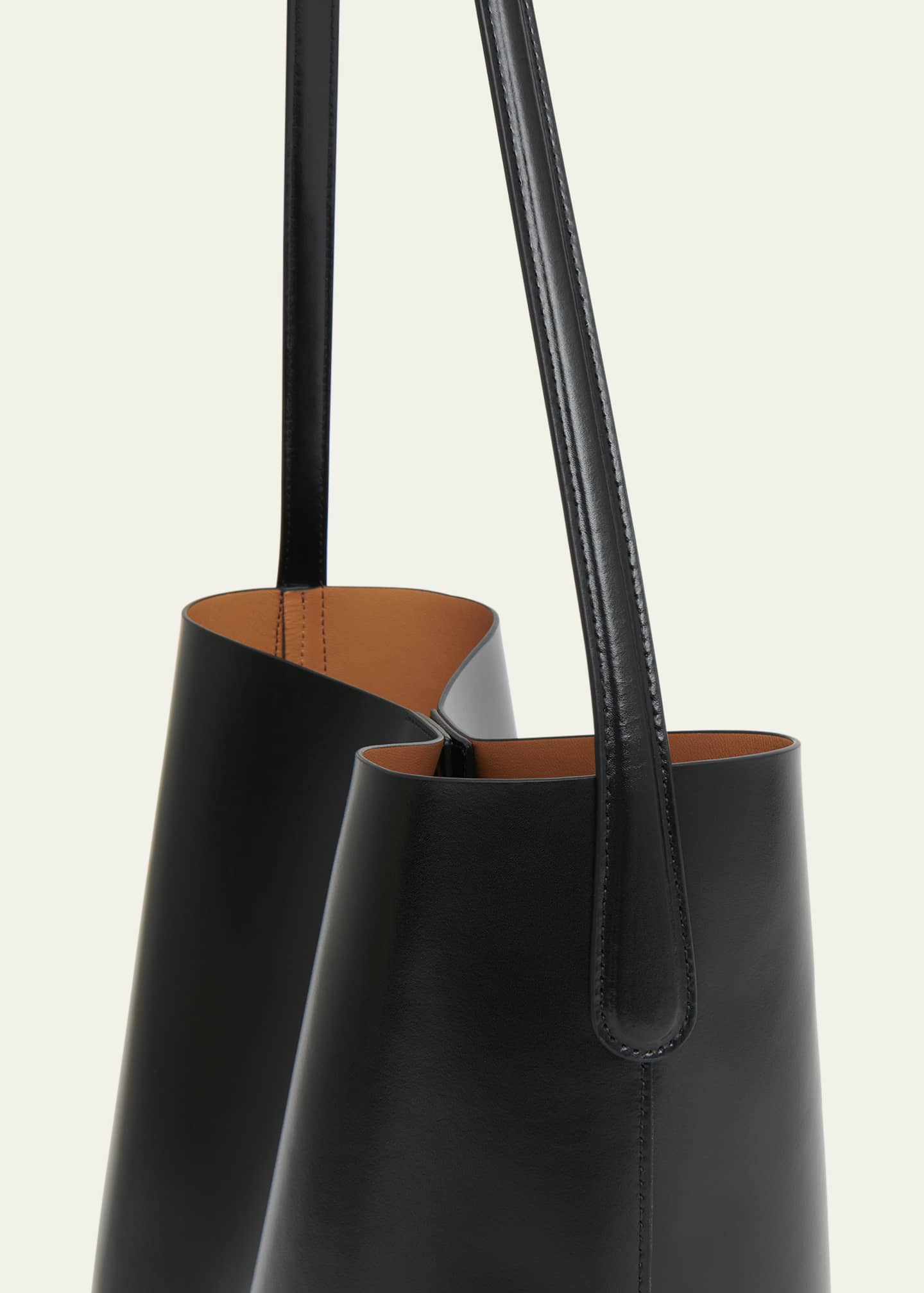 Mansur Gavriel Everday Cabas Leather Shoulder Bag Image 4 of 4