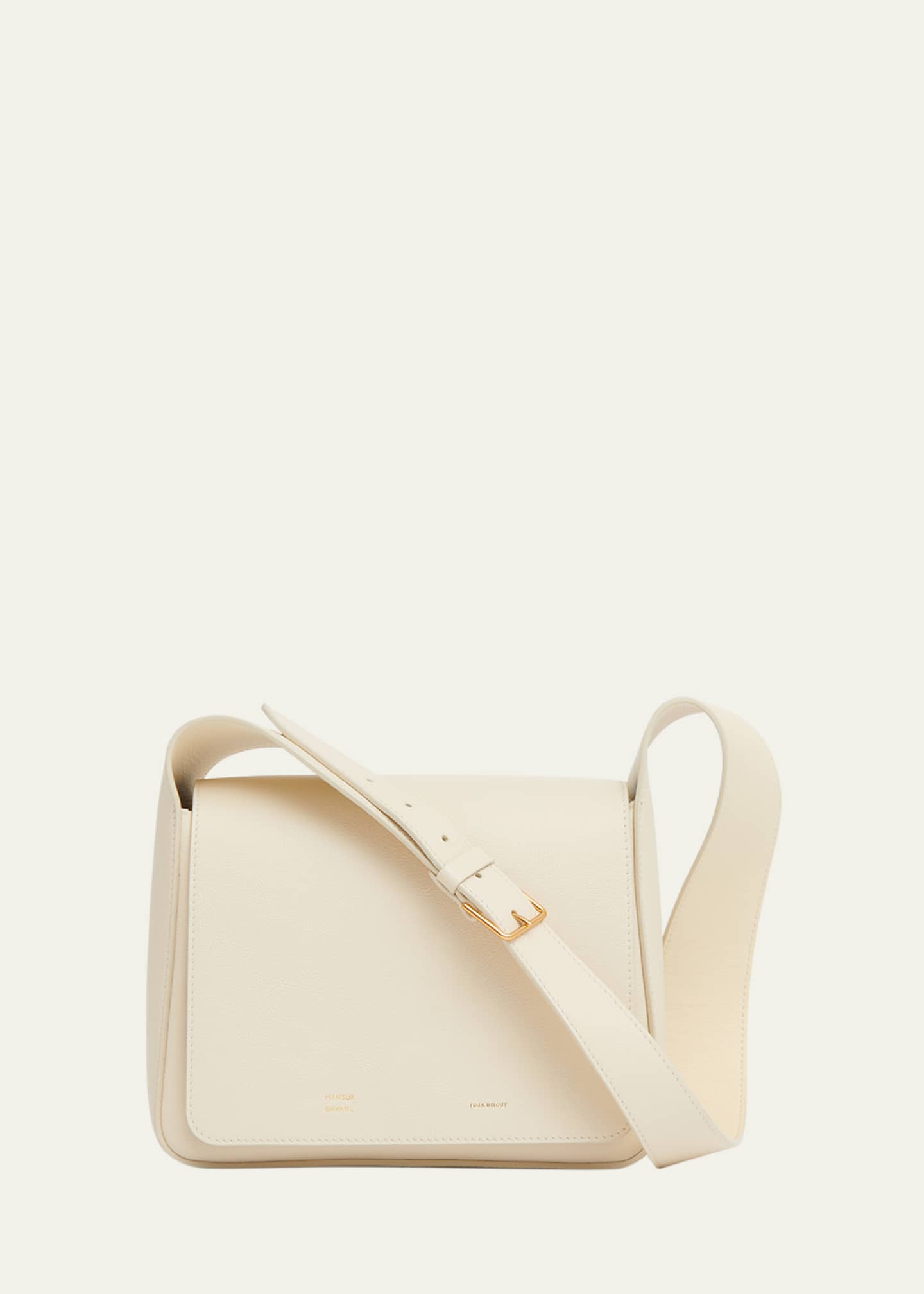 Mansur Gavriel Flap Leather Box Shoulder Bag Image 1 of 2