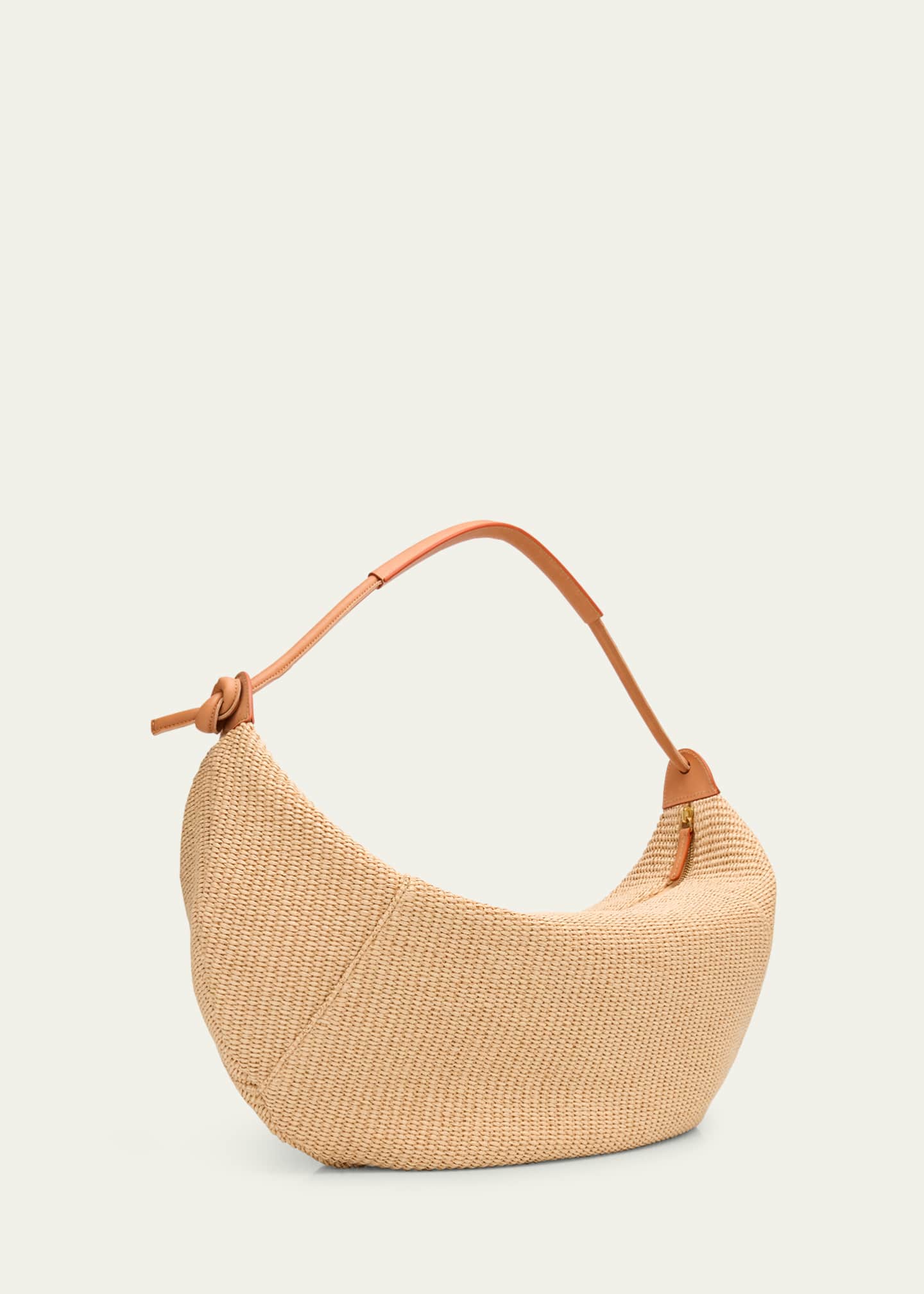 Mansur Gavriel Fortuna Knot Woven Shoulder Bag Image 3 of 6