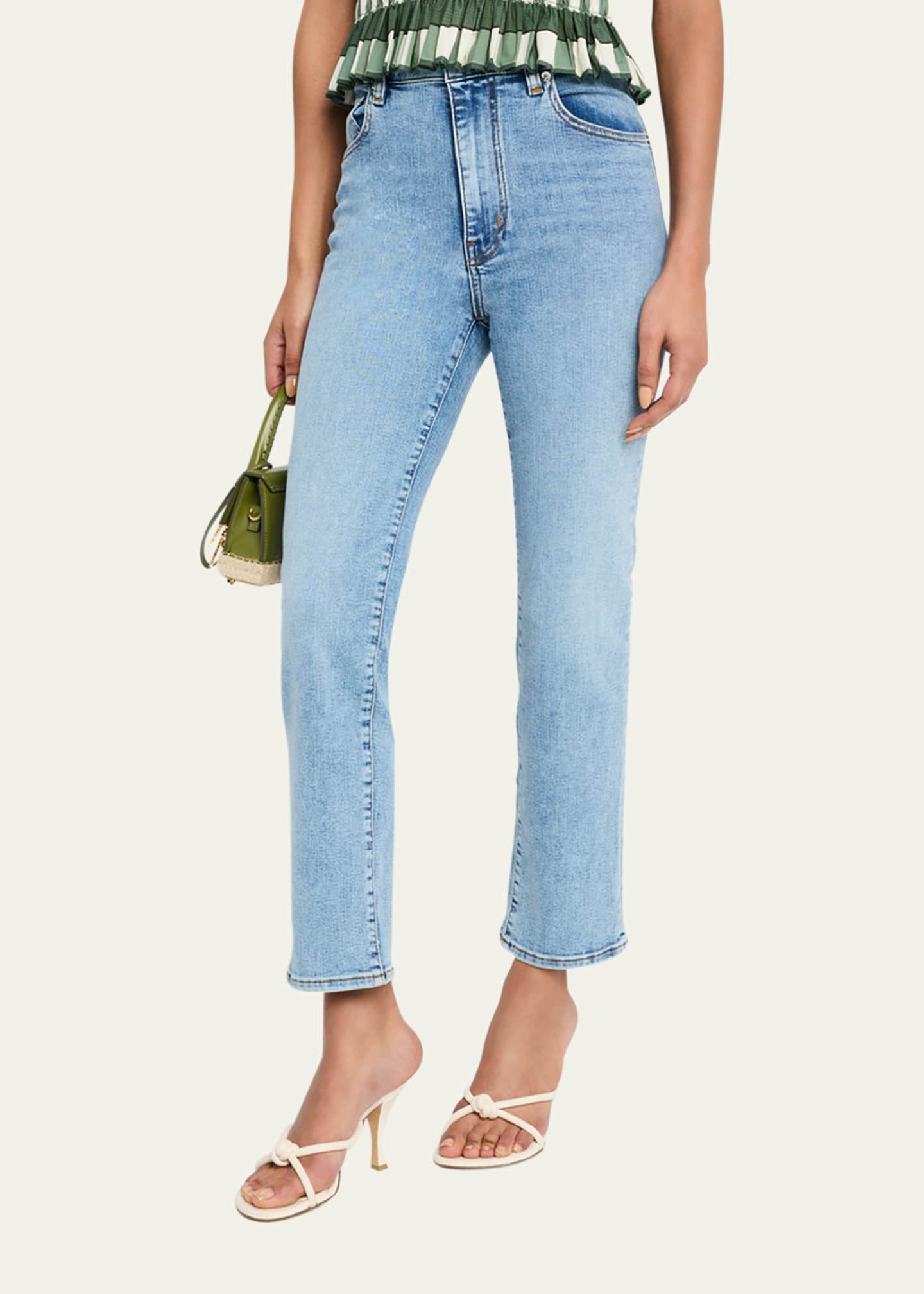 FRAME The Pencil Crop Jeans Image 4 of 5