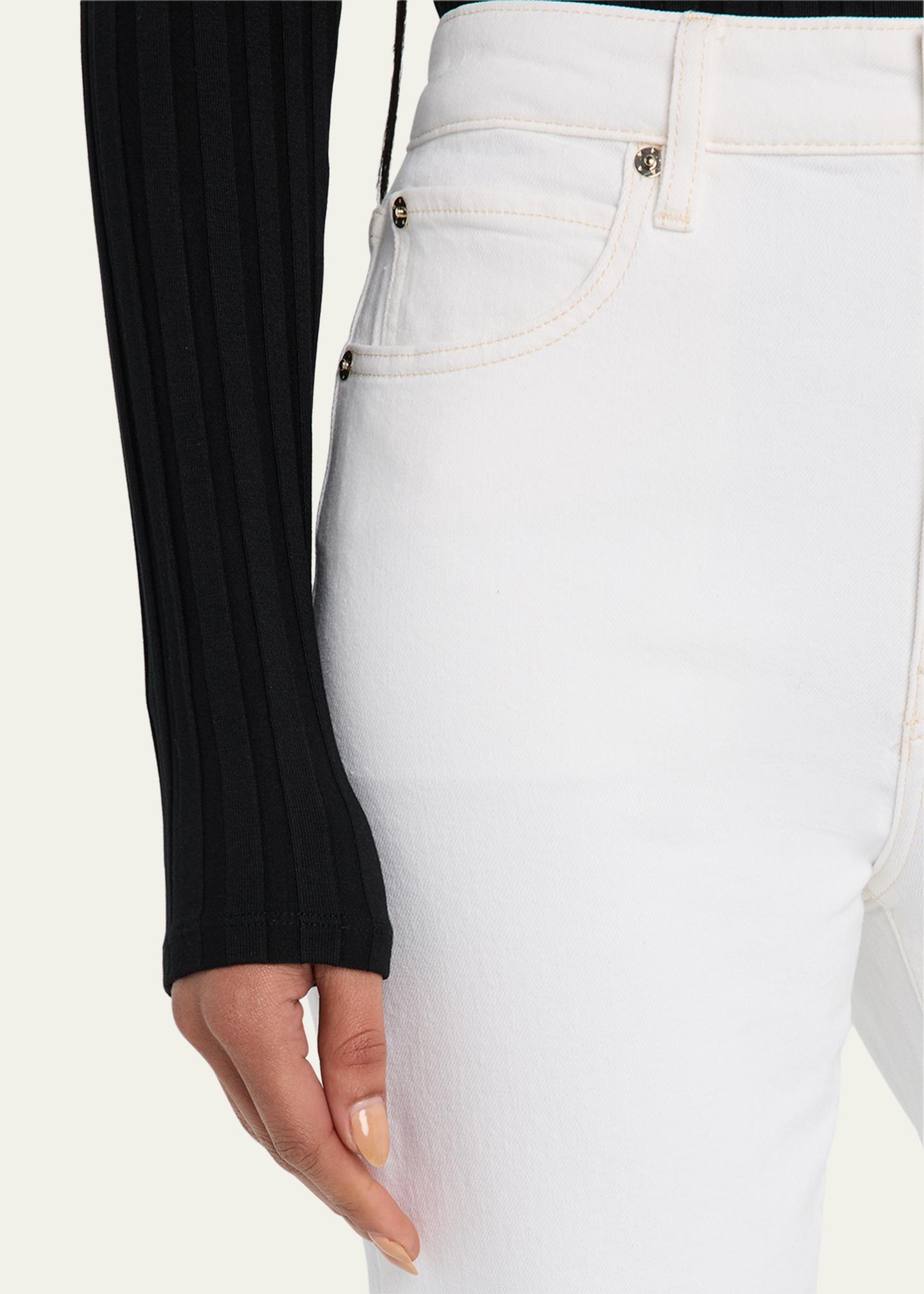 FRAME The Ruler Crop Jeans - Bergdorf Goodman